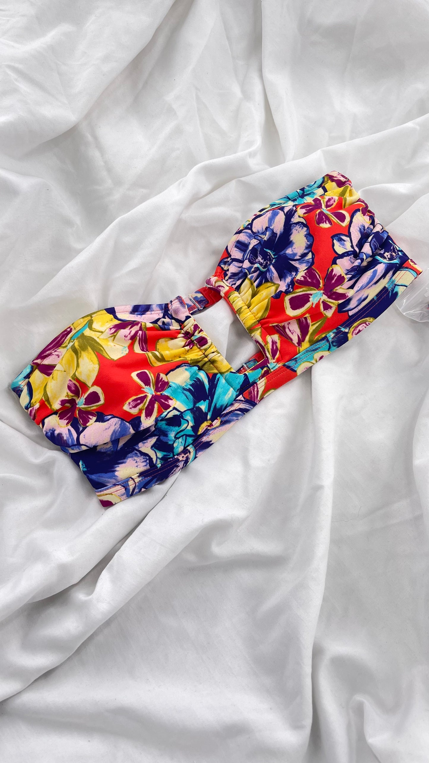 Urban Outfitters Out From Under Tropical Floral Swim Top (Small)