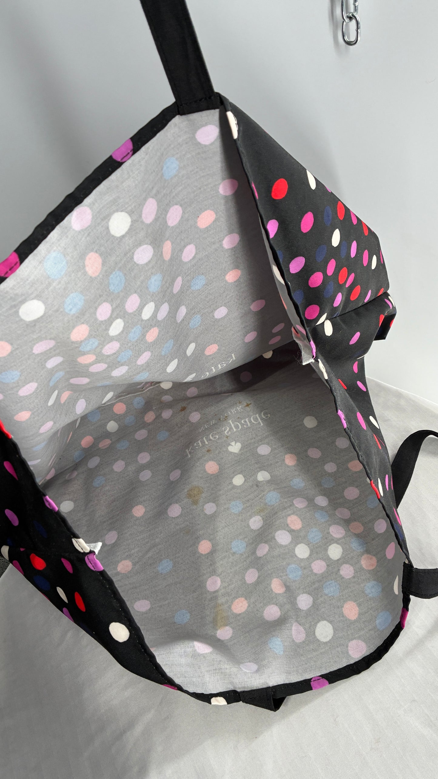 Kate Spade Polka Dotted Oversized Tote Bag