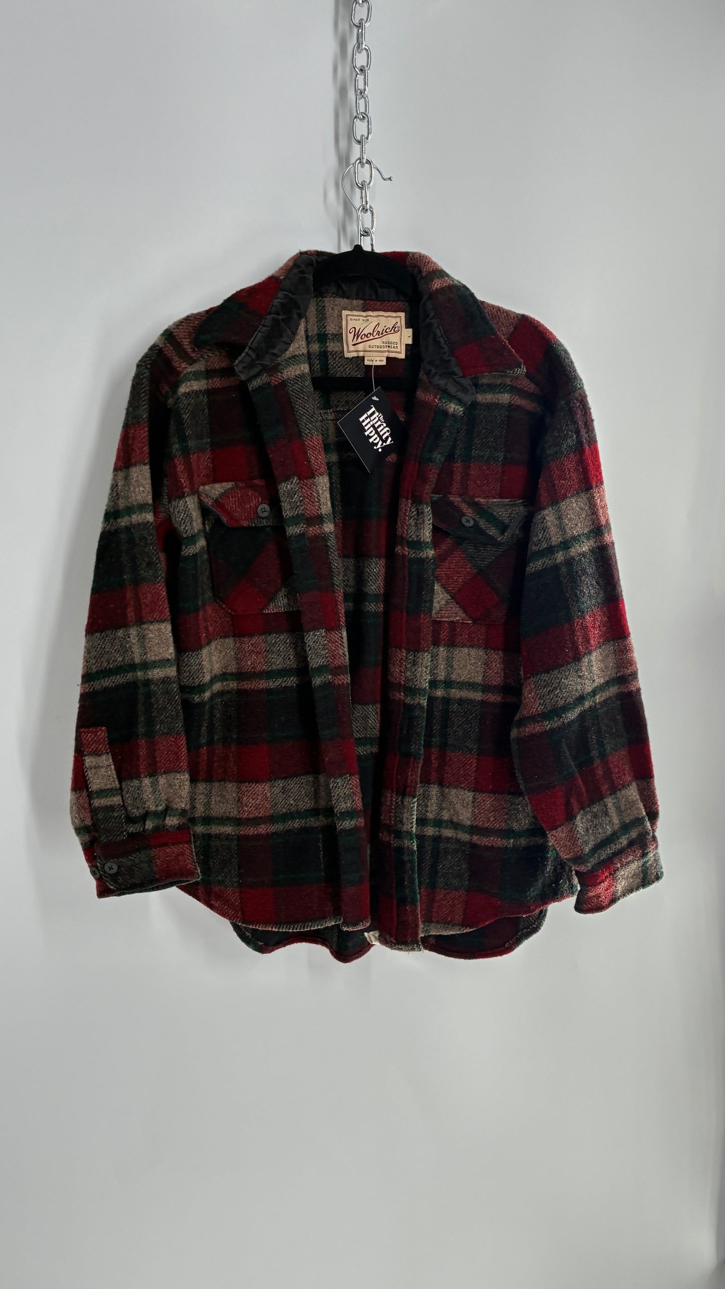 WOOLRICH Vintage WOOLRICH (85% wool) Thick Flannel Jacket (Large)