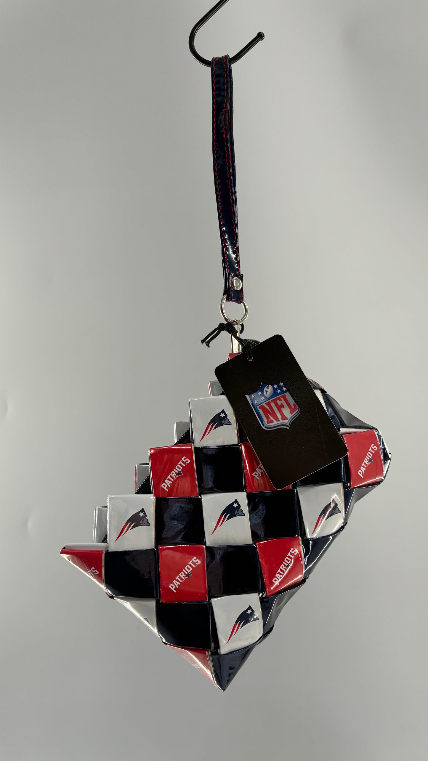 Deadstock Vintage PATRIOTS OLLIN NFL Wristlet Made in Mexico