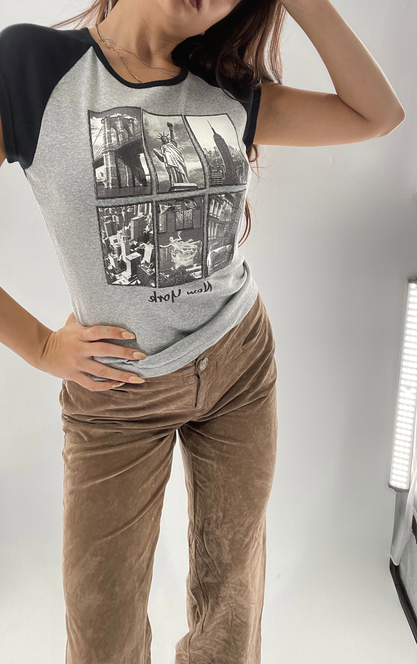 Deadstock 1990s Vintage Kavio! New York Glitter Baby T (XL)