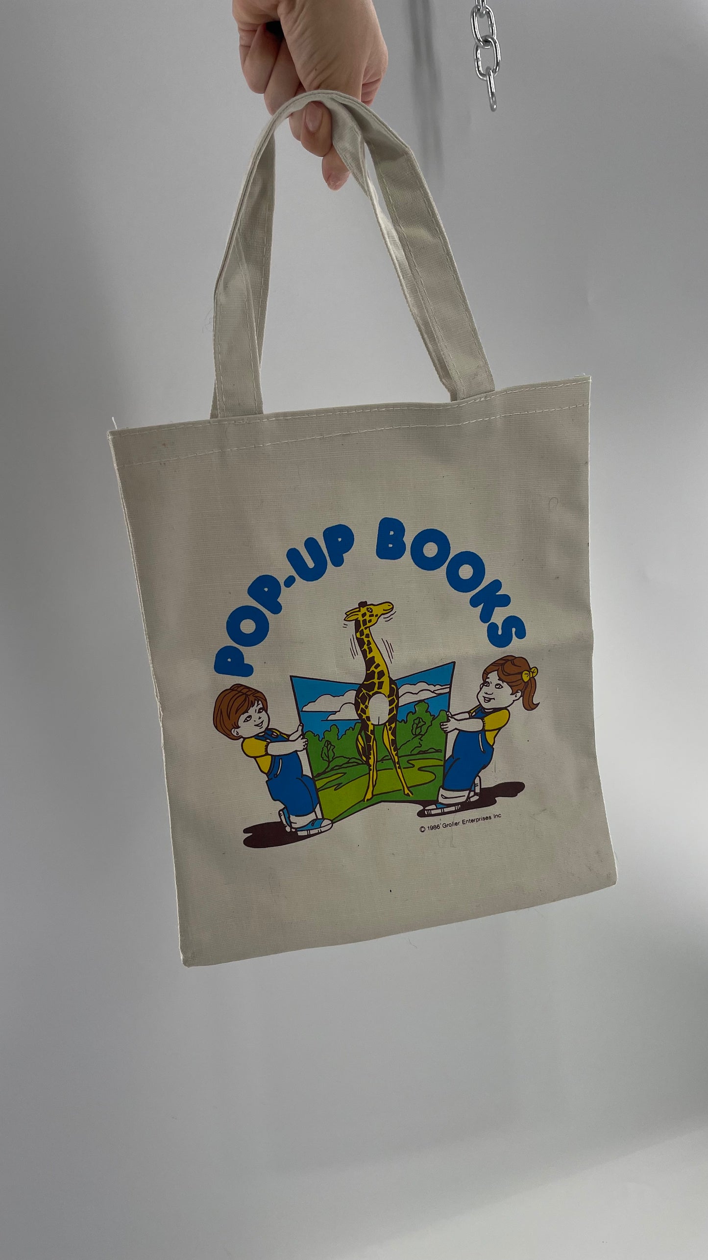 1986 Pop Up Books Mini Tote