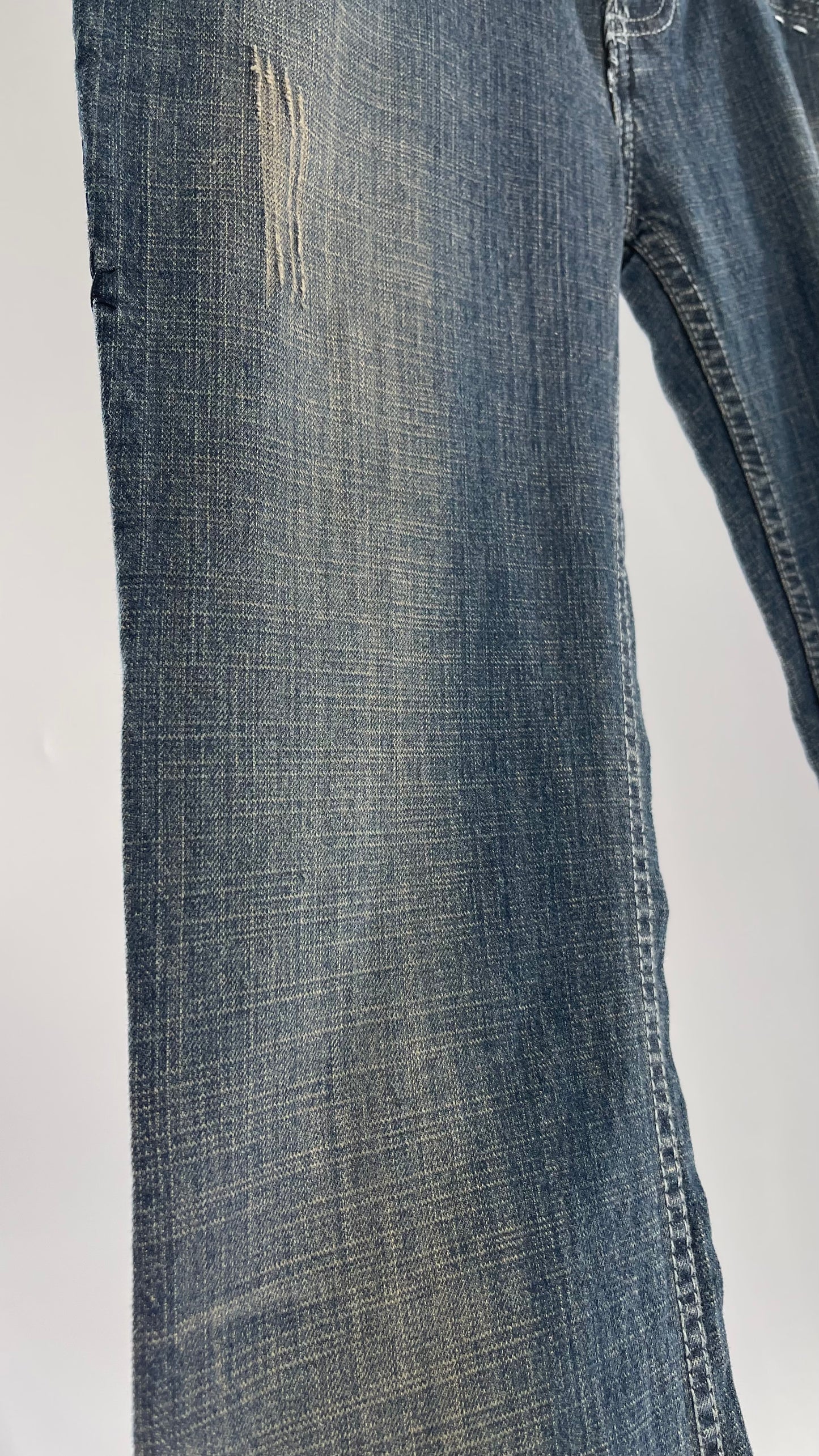 Antik Denim Embroidered Pocket Kick Flares with Western Bum Stitching (28)