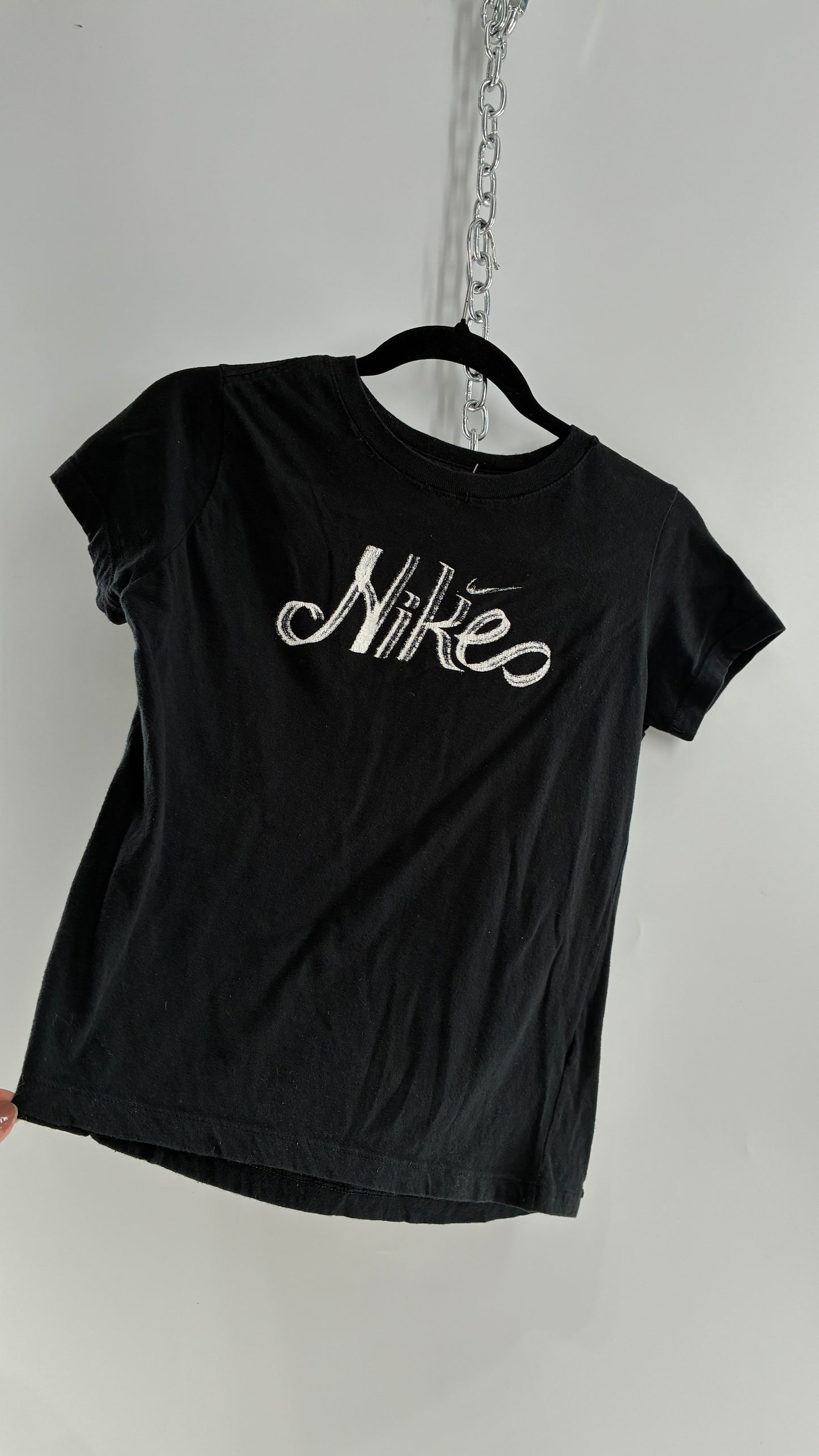 Vintage NIKE Black Baby T (Large)