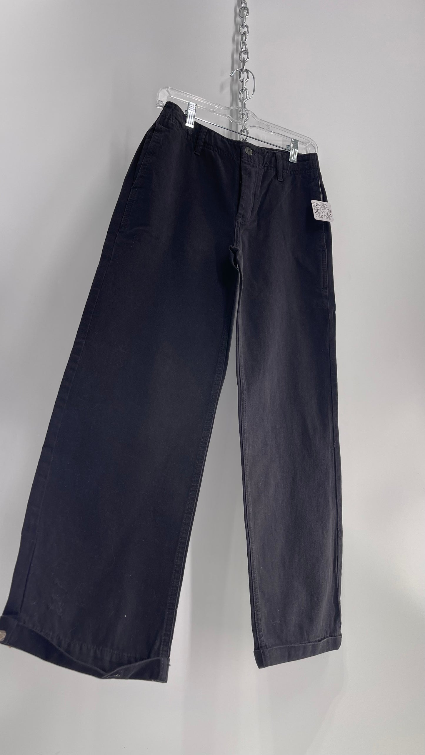 Free People Black Carpenter/Skater Pants with Tags Attached (24)