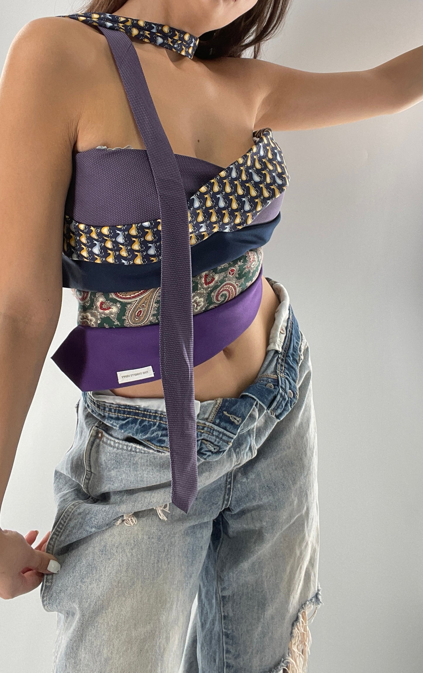All Tied Up Custom Handmade Top (One Size)