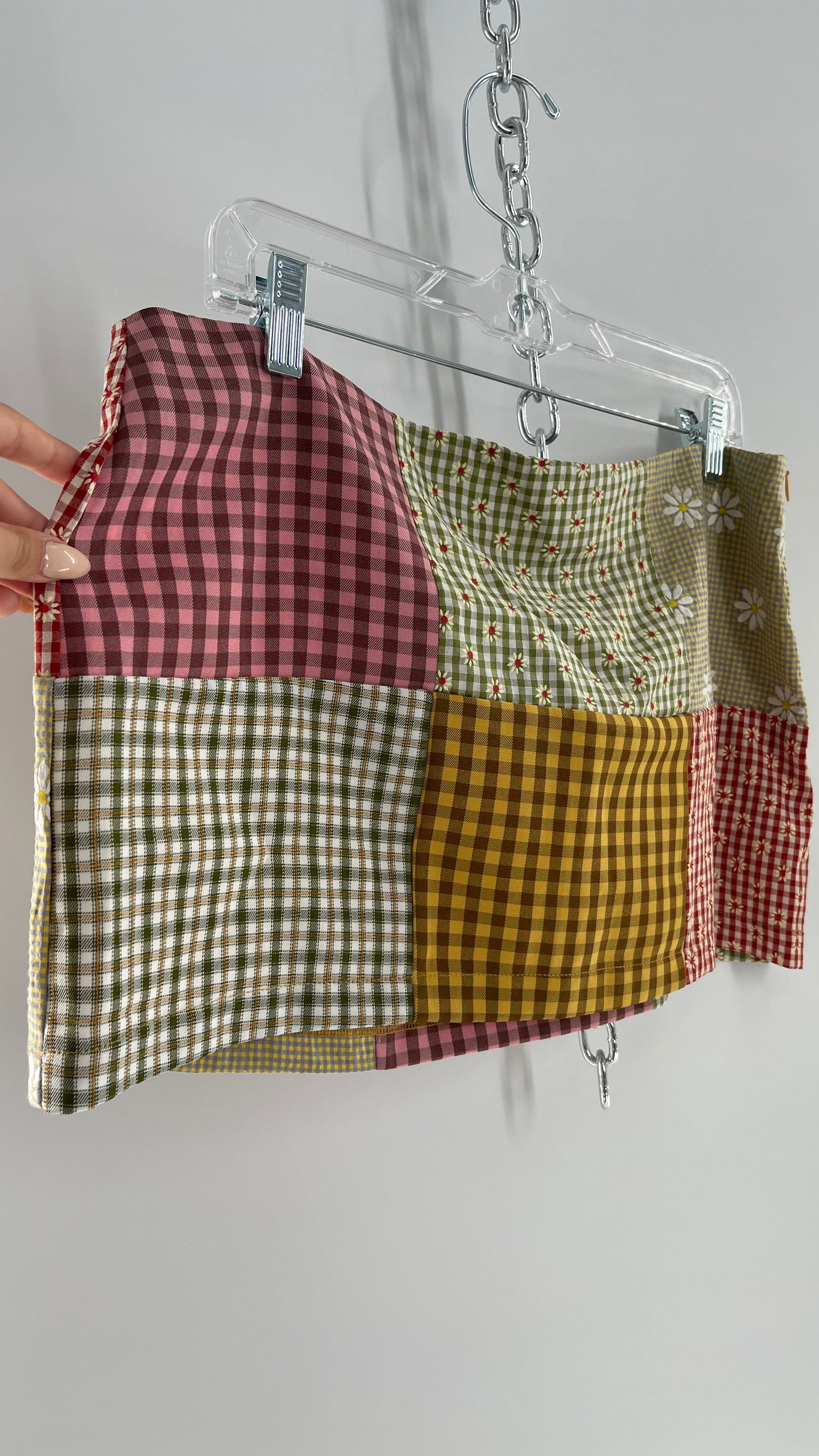 The Ragged Priest Patchwork Mini Skirt (12)