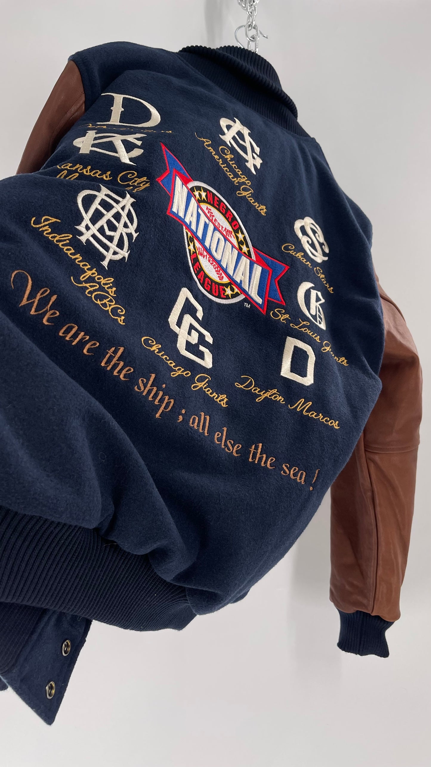 100th Anniversary Negro League Varsity Jacket (XL)