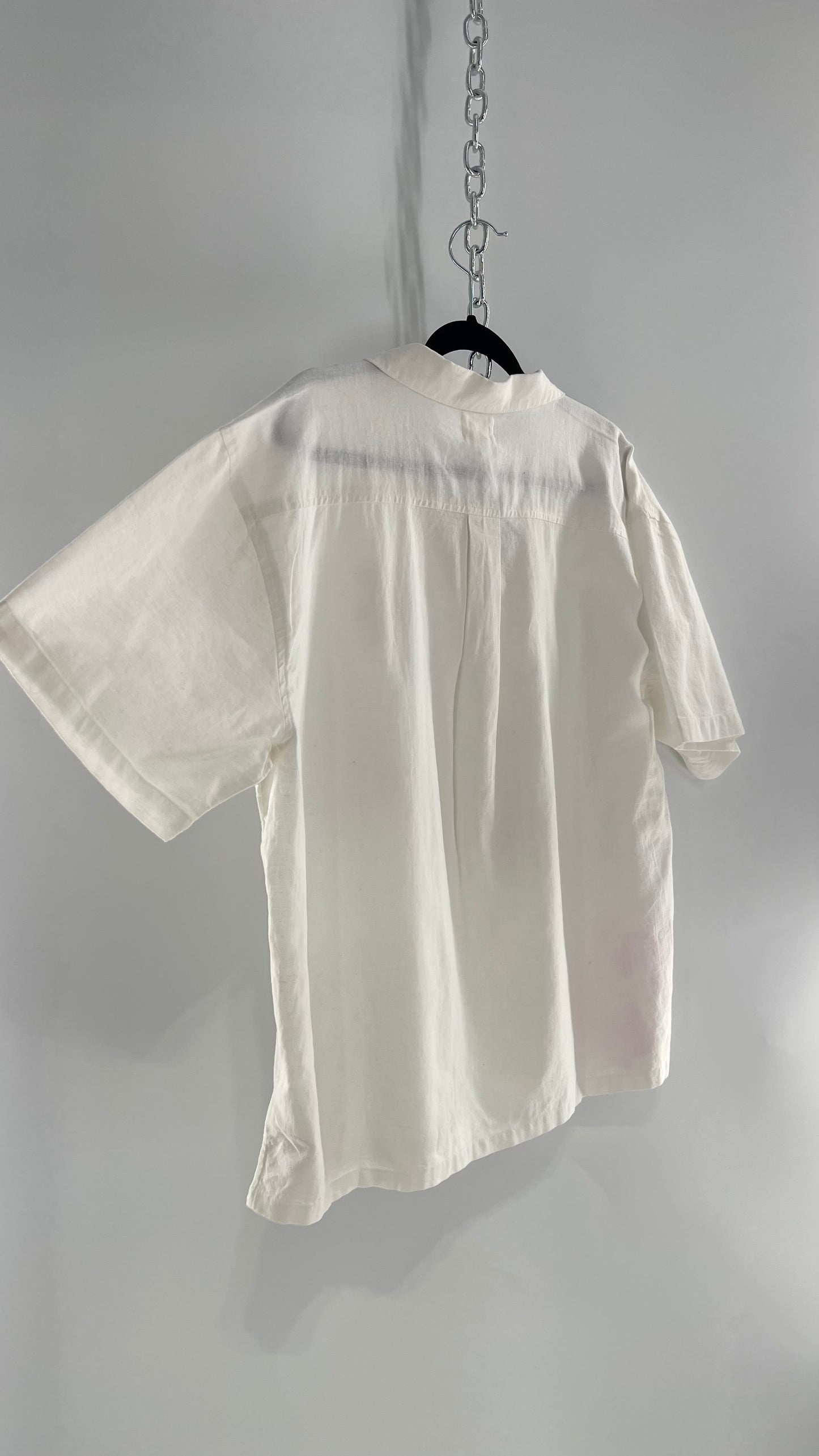 Vintage Roxy x Kate Crush Surf Kind Kate Button Down Shirt with Tags Attached (Large)