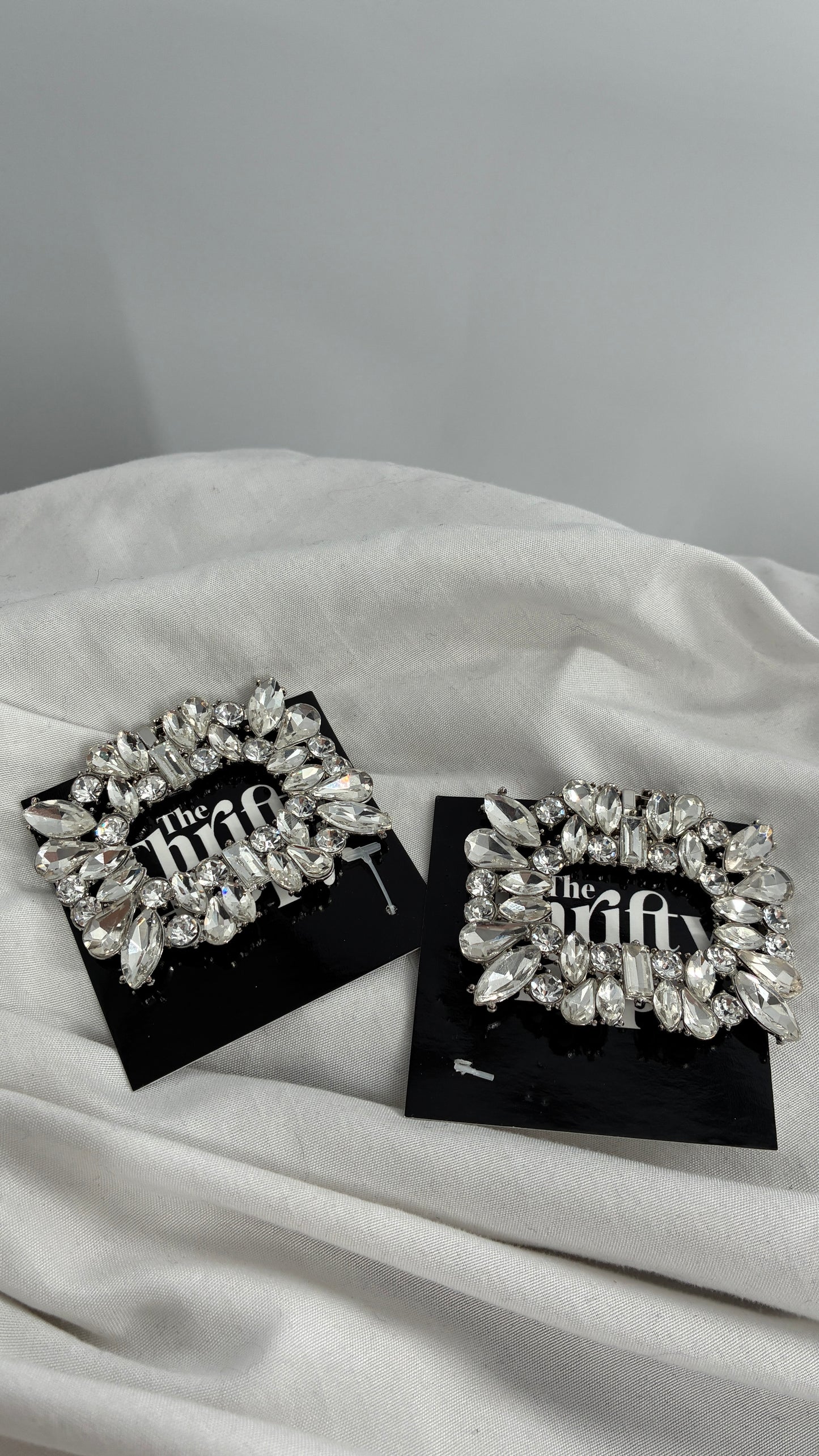 Rhinestone Crystal Shoe Clips