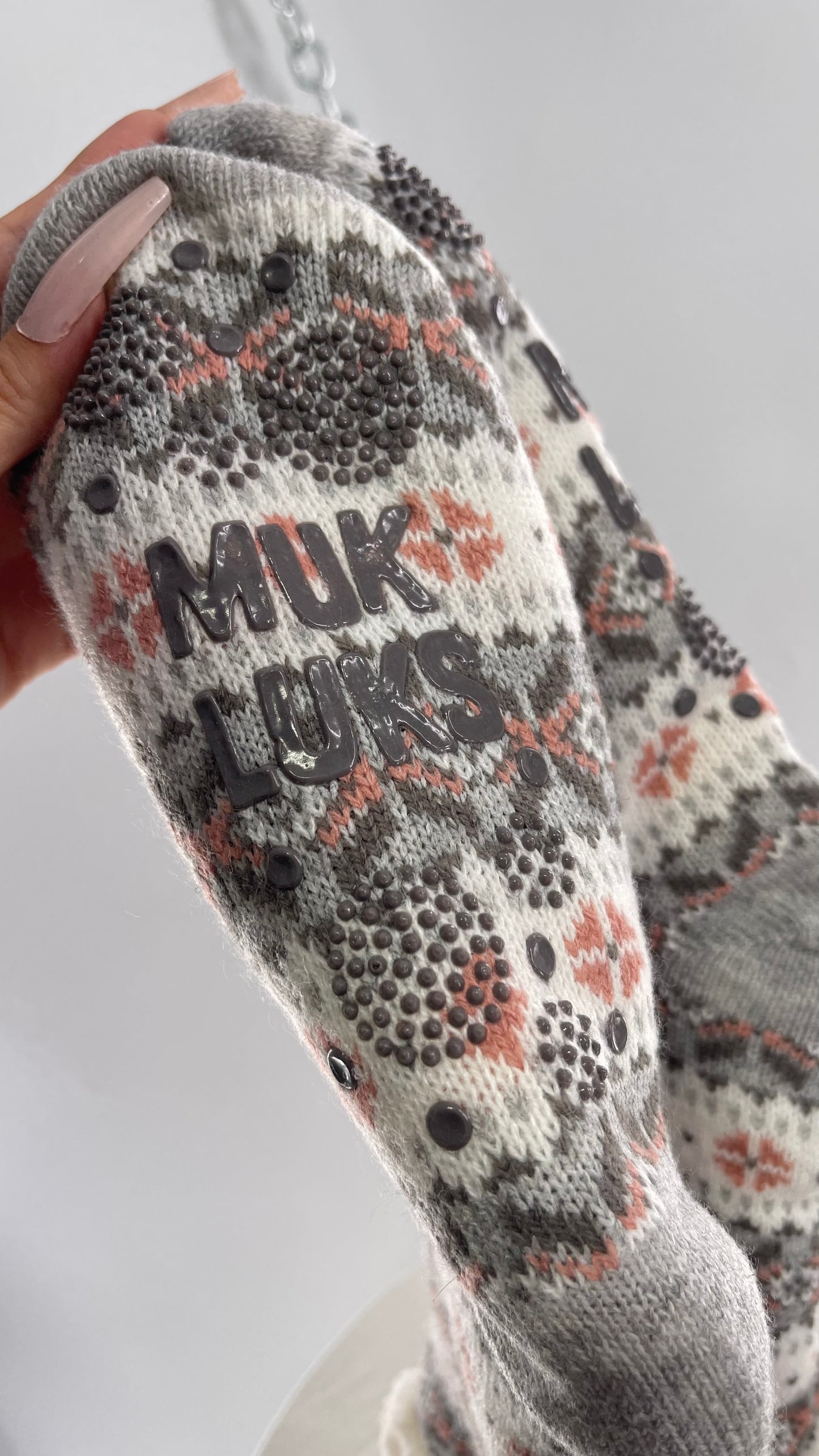 MukLuks Comfy Knit Socks with Tags