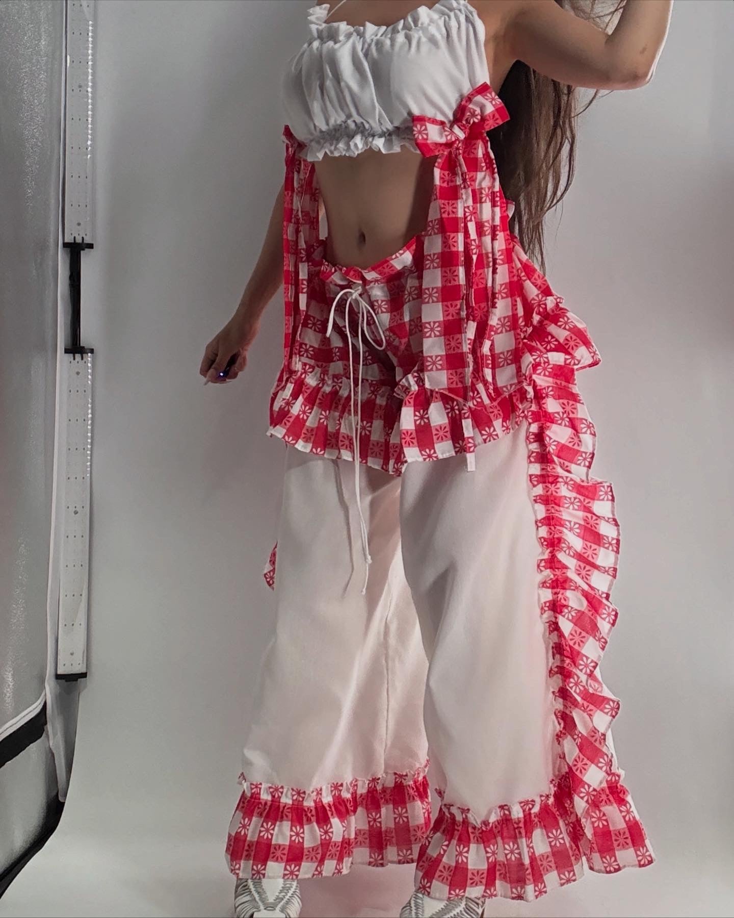 Vintage Handmade Picnic Two Piece Set (XS-M)