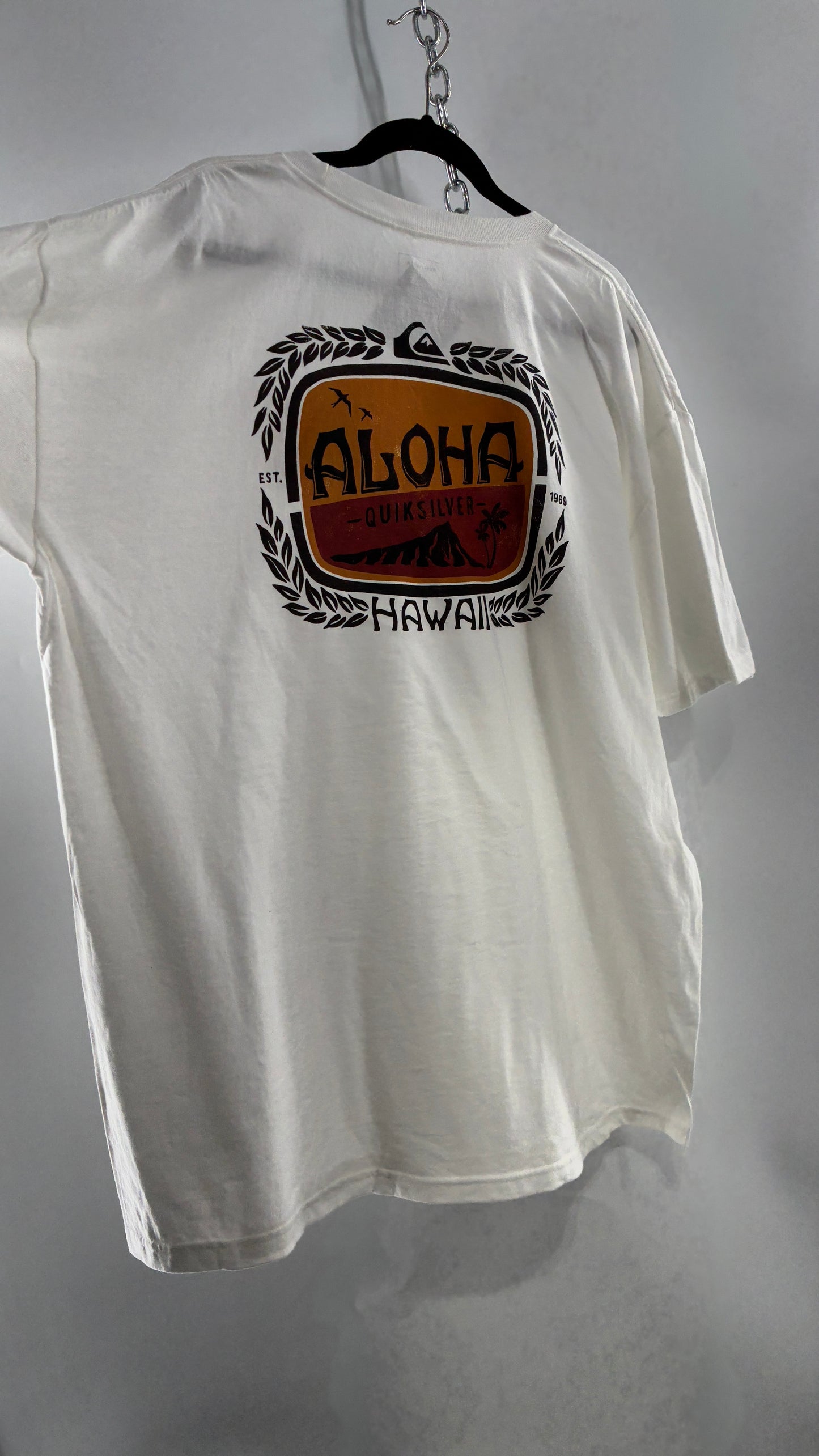 Vintage QUICK SILVER Graphic T Shirt (XXL)