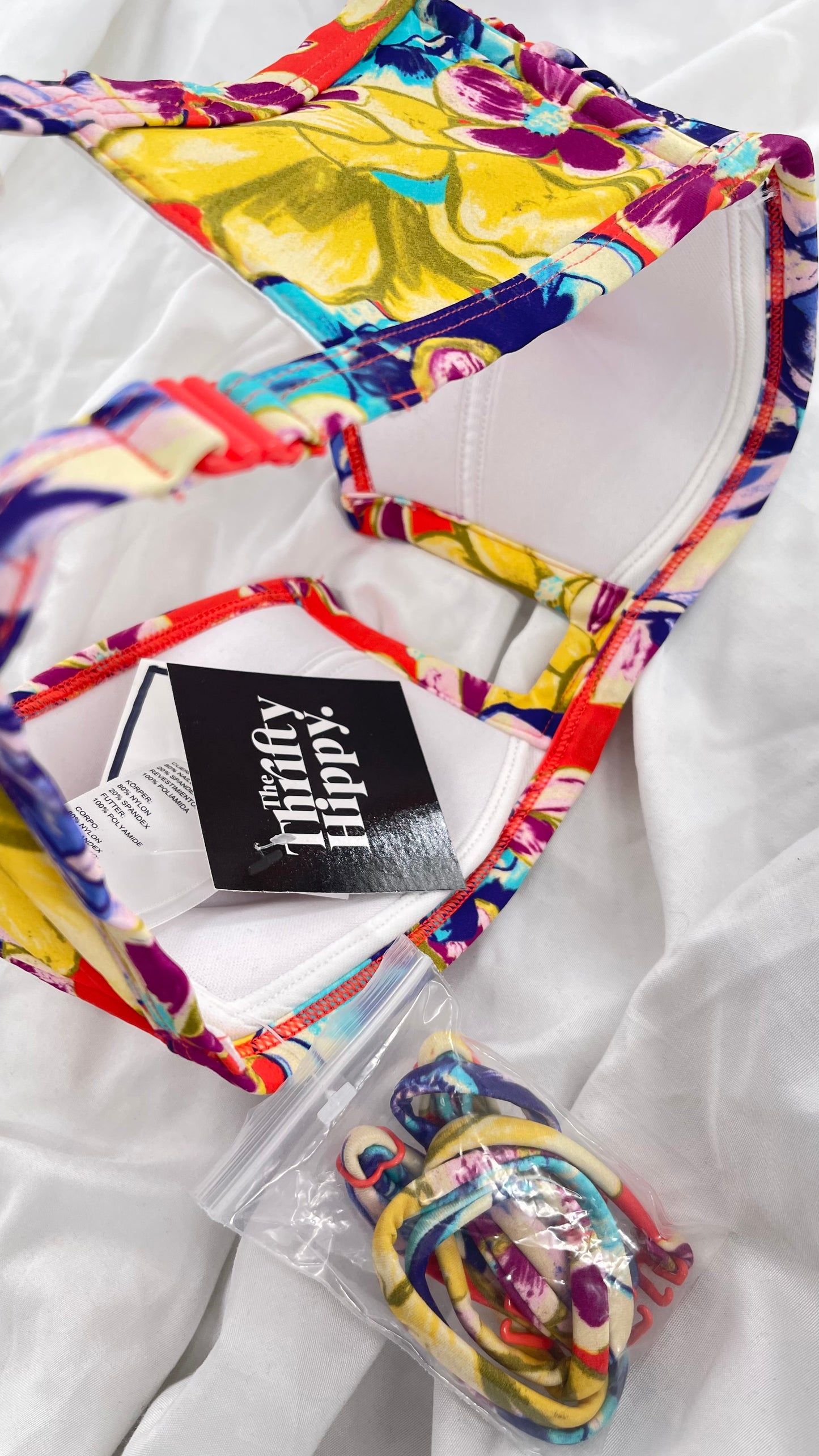 Urban Outfitters Out From Under Tropical Floral Swim Top (Small)