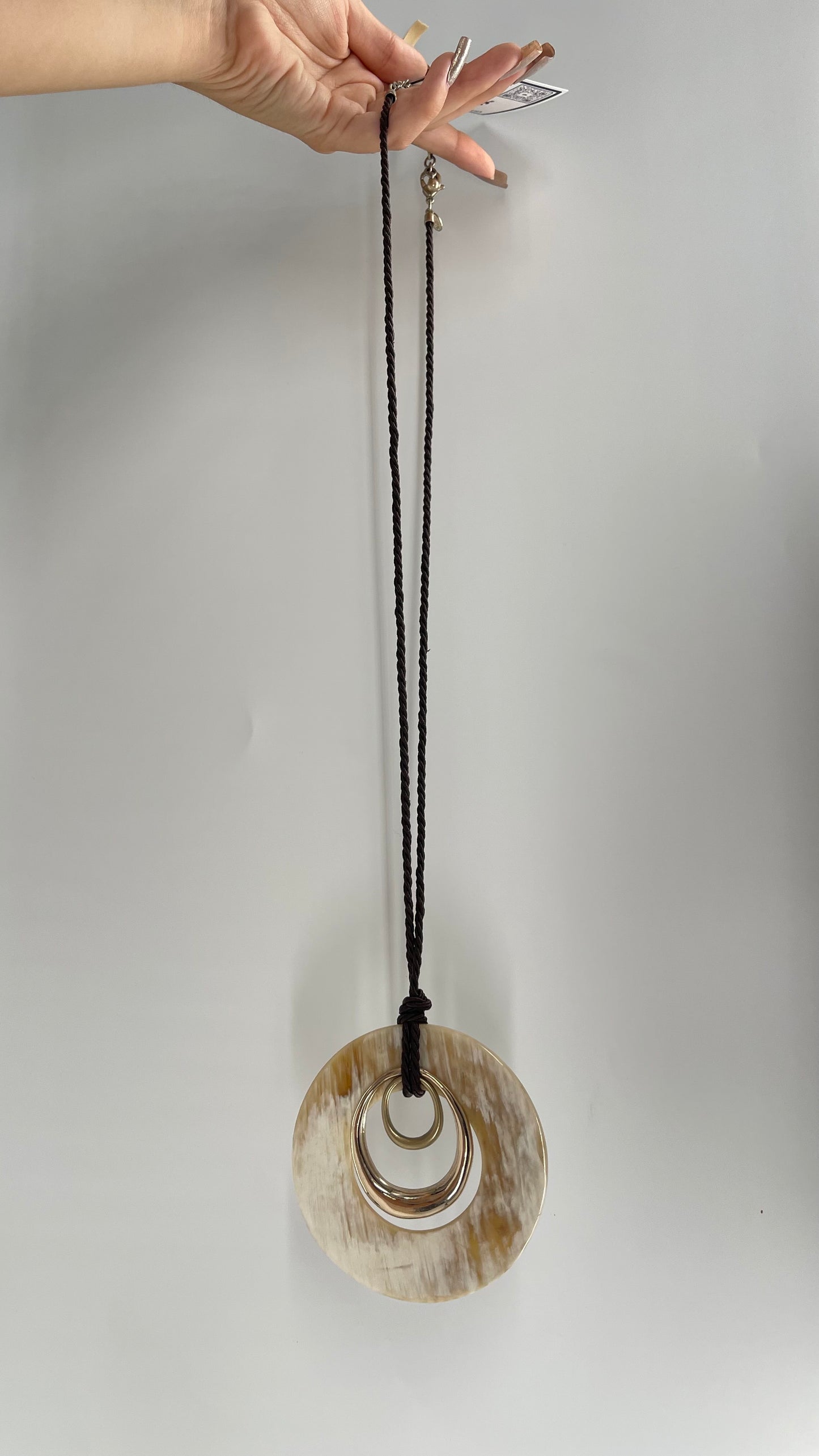 Vintage Pendant “Shell” Necklace