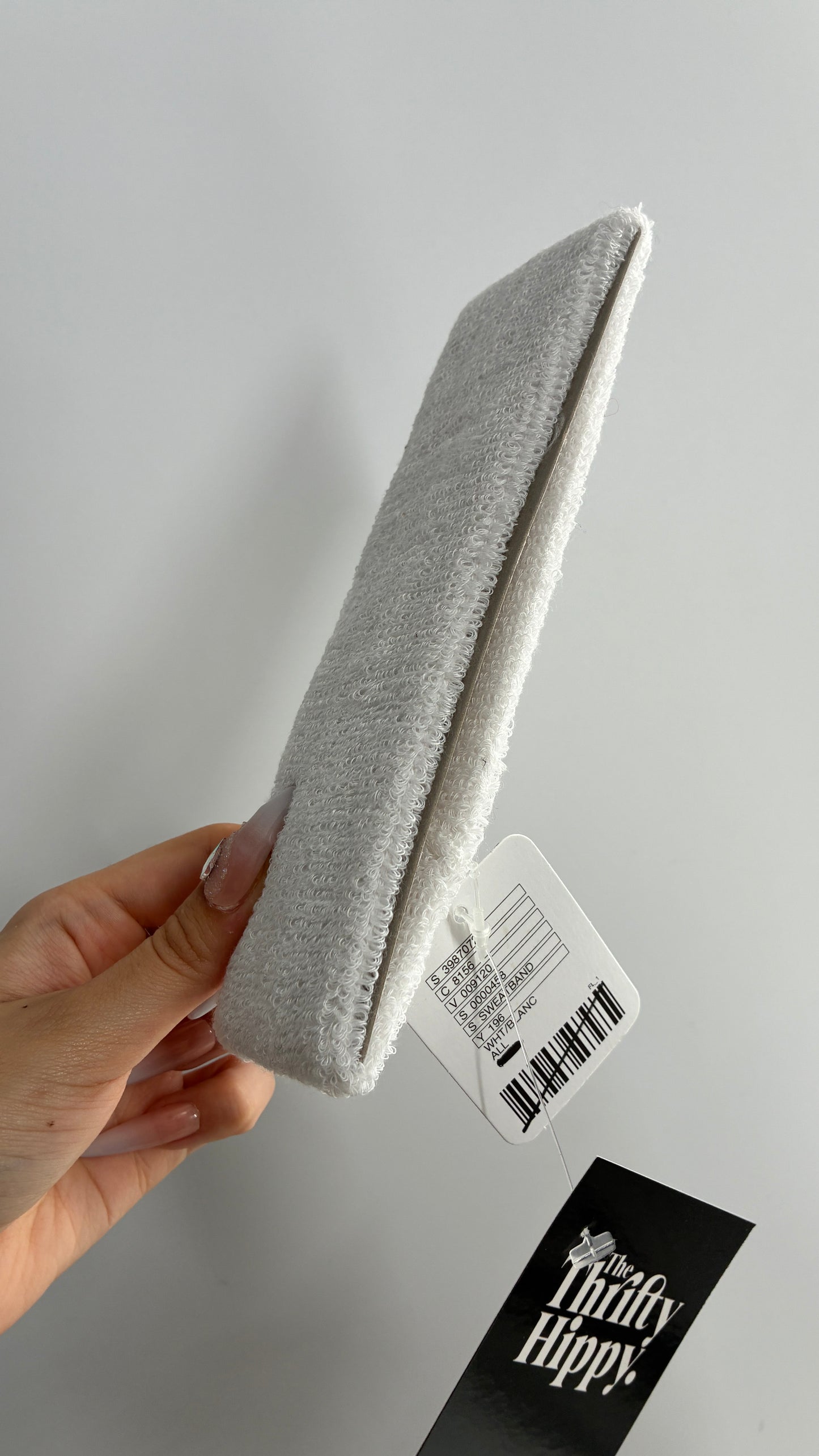 Free People Movement White Sweatband with Tags Attached