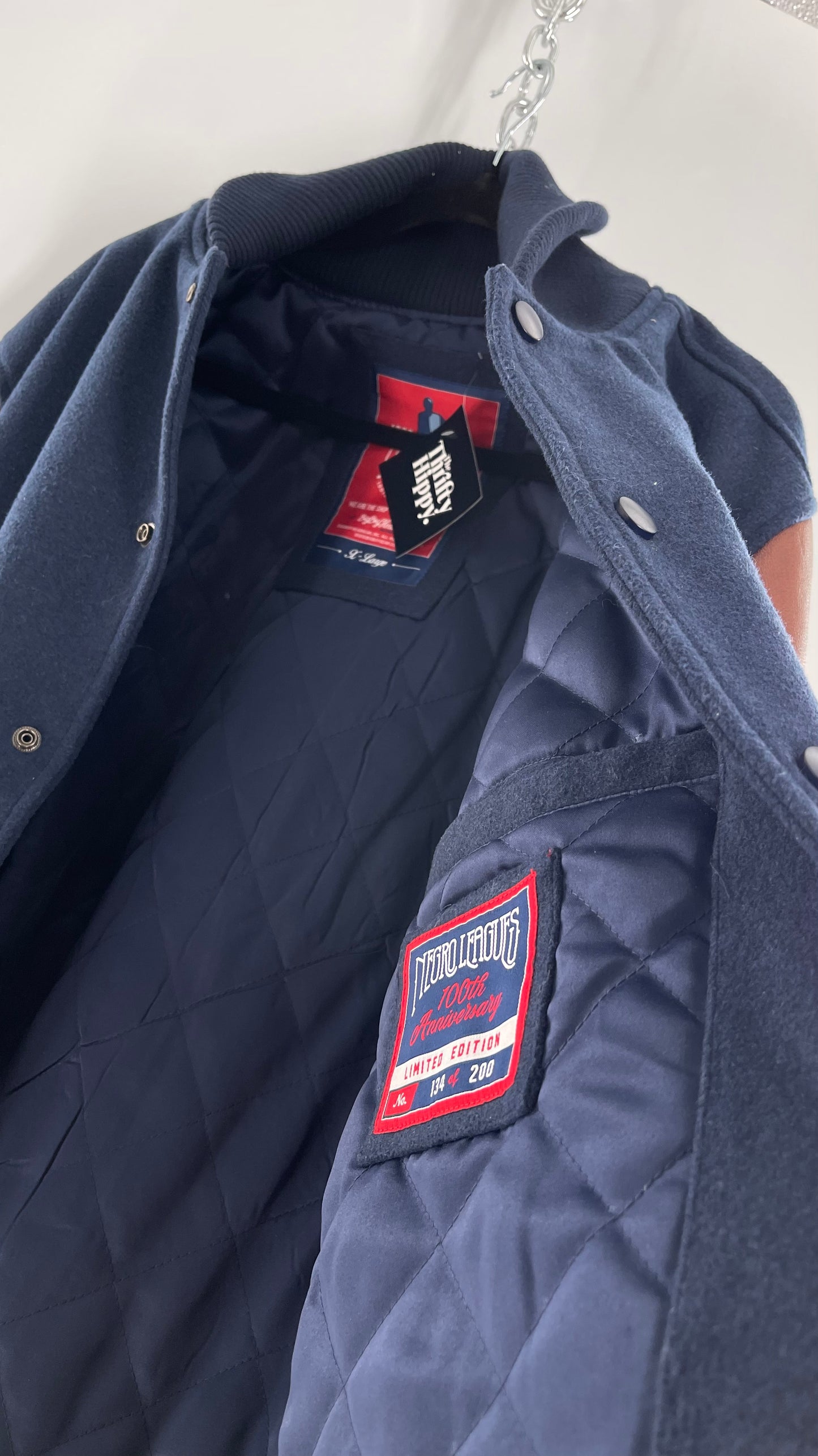 100th Anniversary Negro League Varsity Jacket (XL)