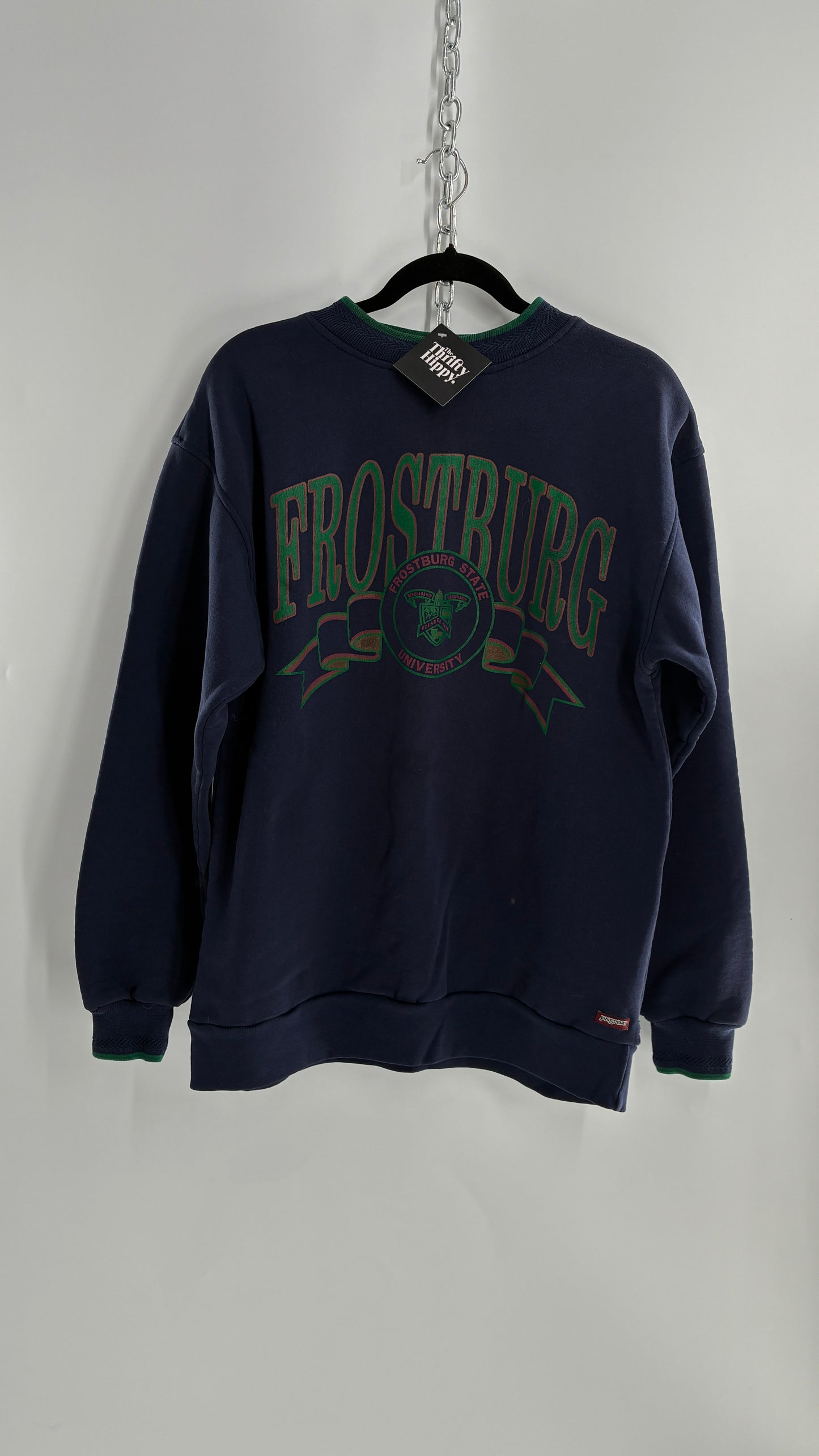 Vintage Jansport Varsity Style Crewneck Sweater (XL)