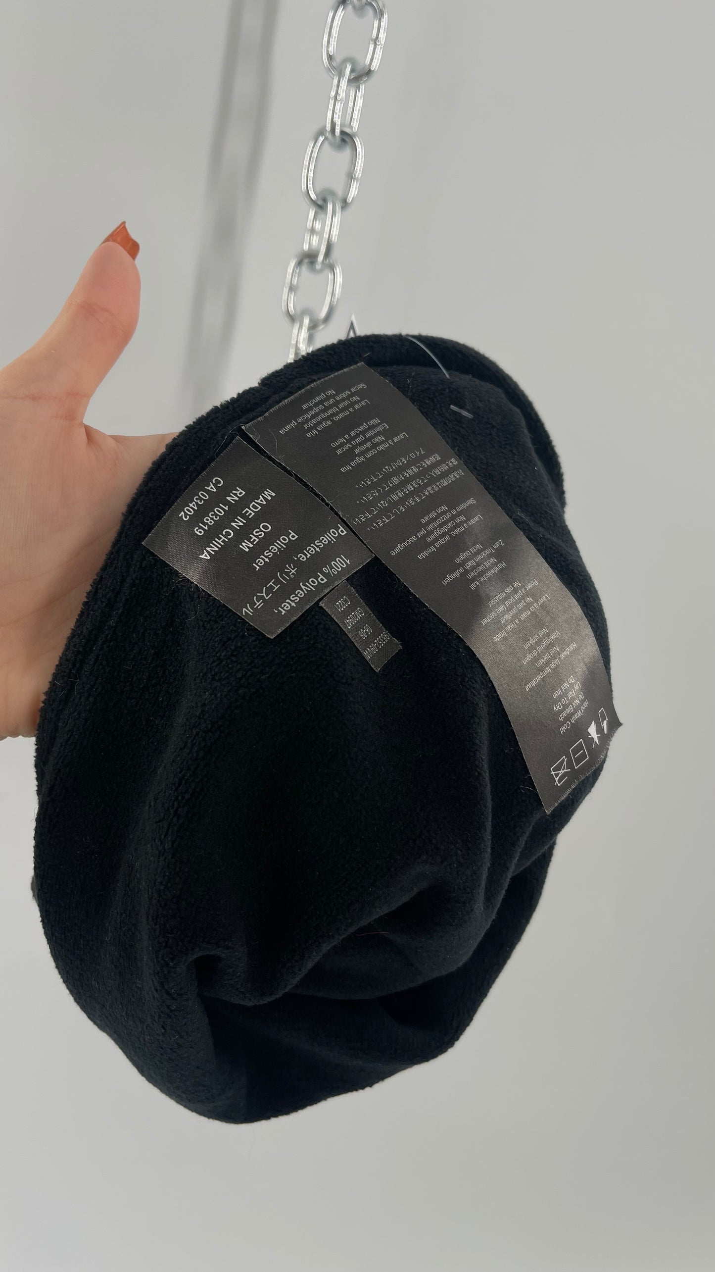 Vintage Harley Davidson Studded Bedazzled Beanie