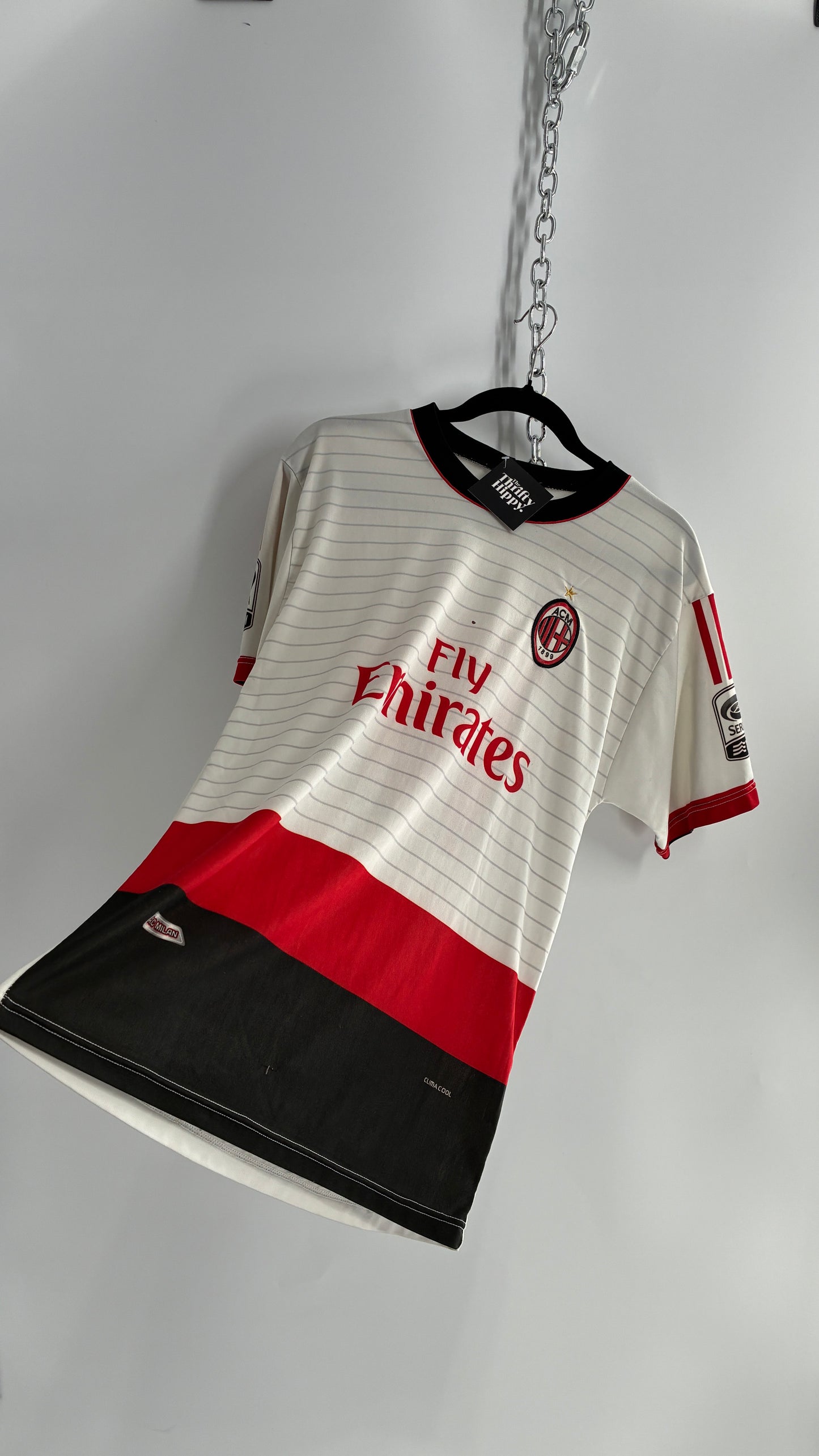 Fly Emirates Men’s Jersey T Shirt (Medium)