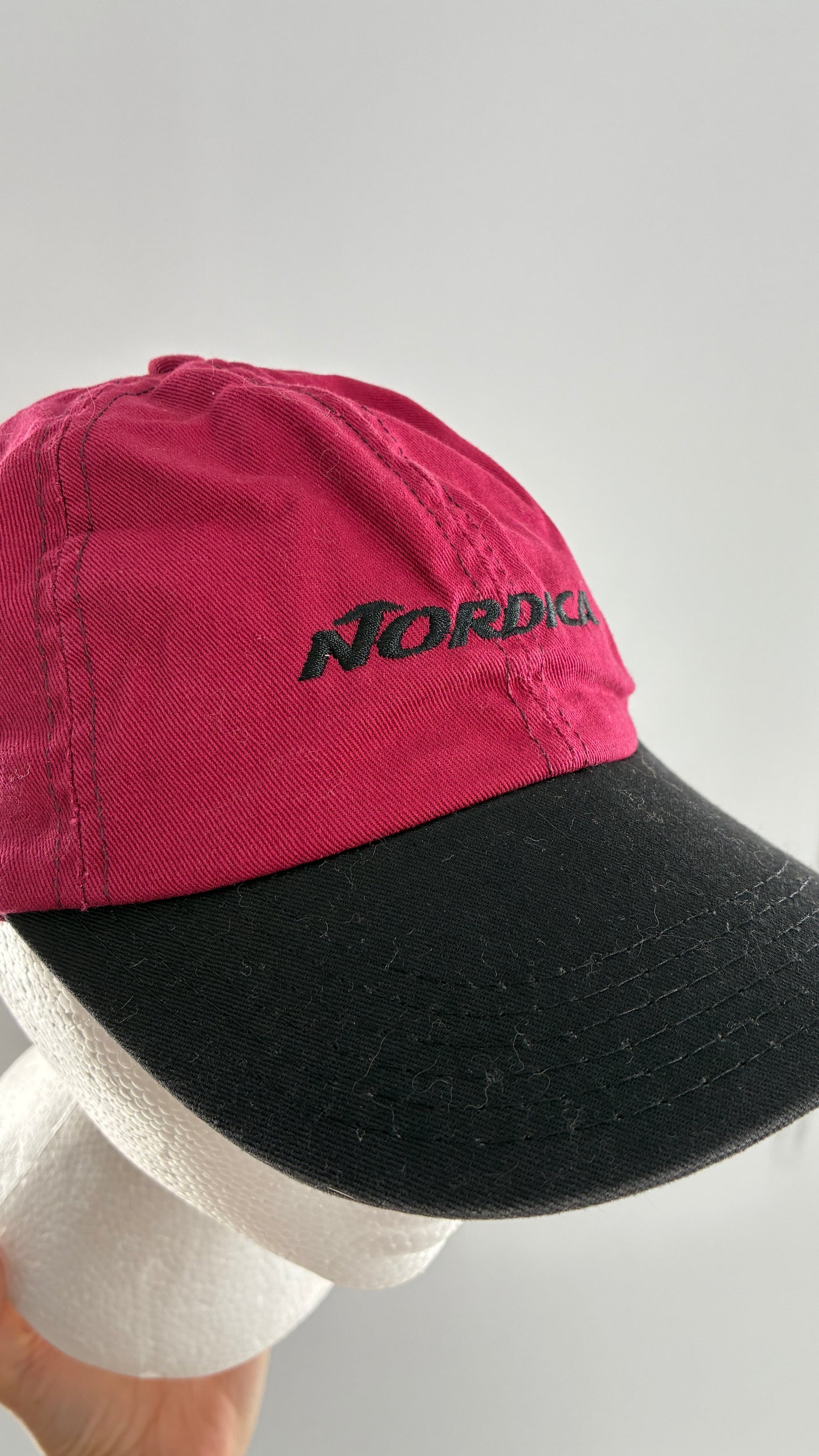 Deadstock Vintage 1980s NORDICA Sportswear Baseball Hat with Tags Attached