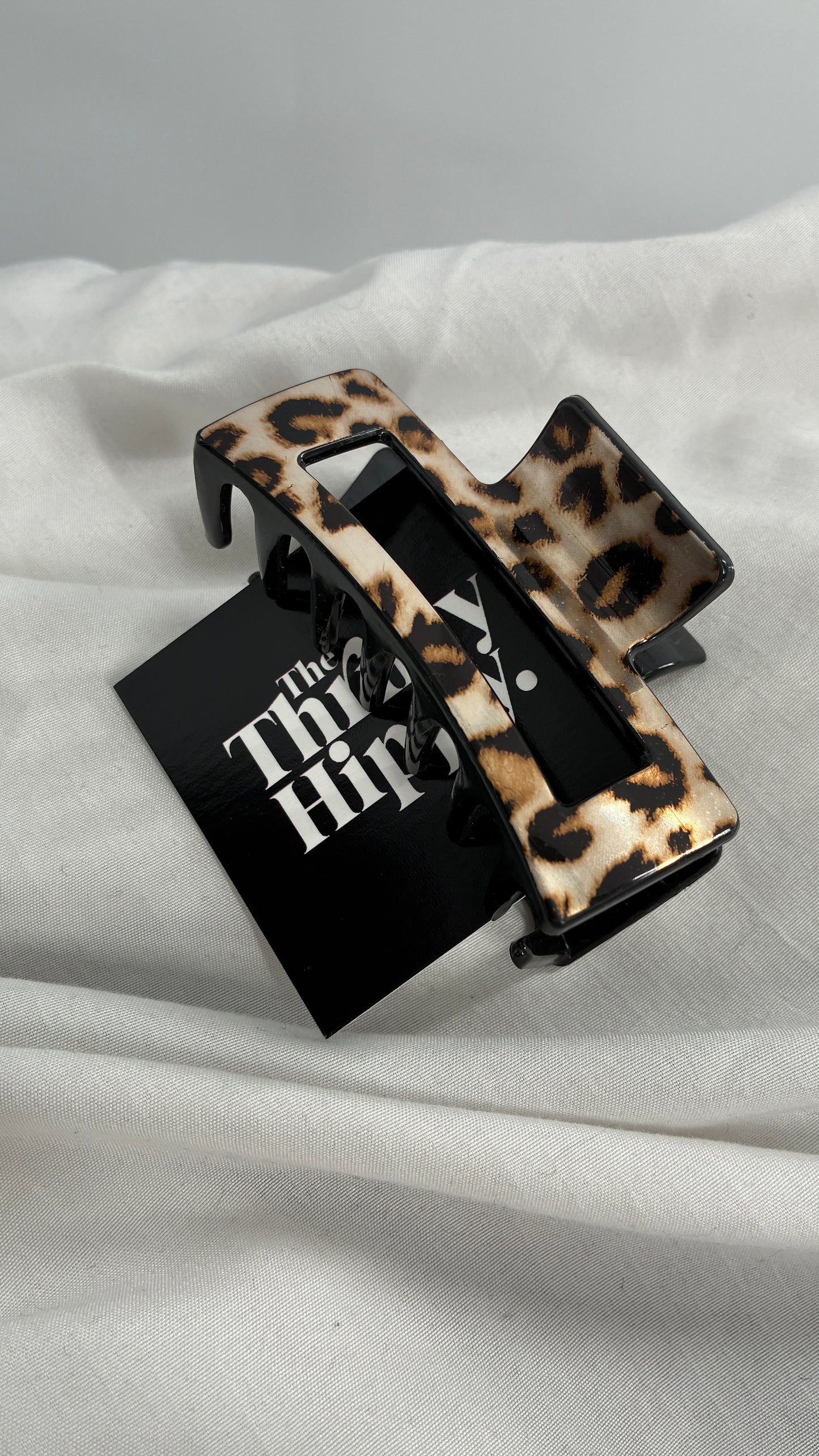 Cheetah Graphic Hair Clip