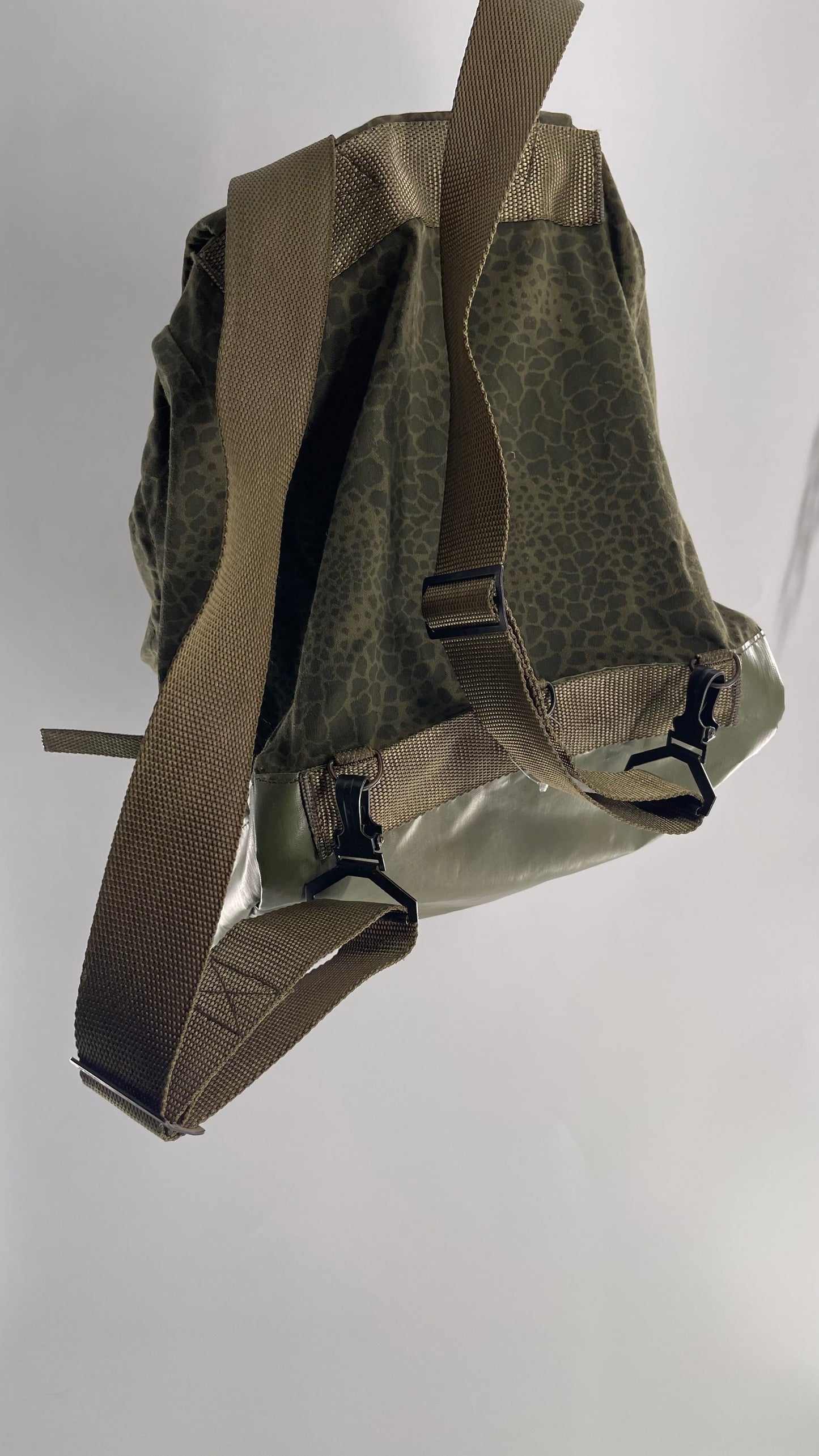 Urban Outfitters Army Green Huge Laundry/Luggage Style Bag with Tags Attached