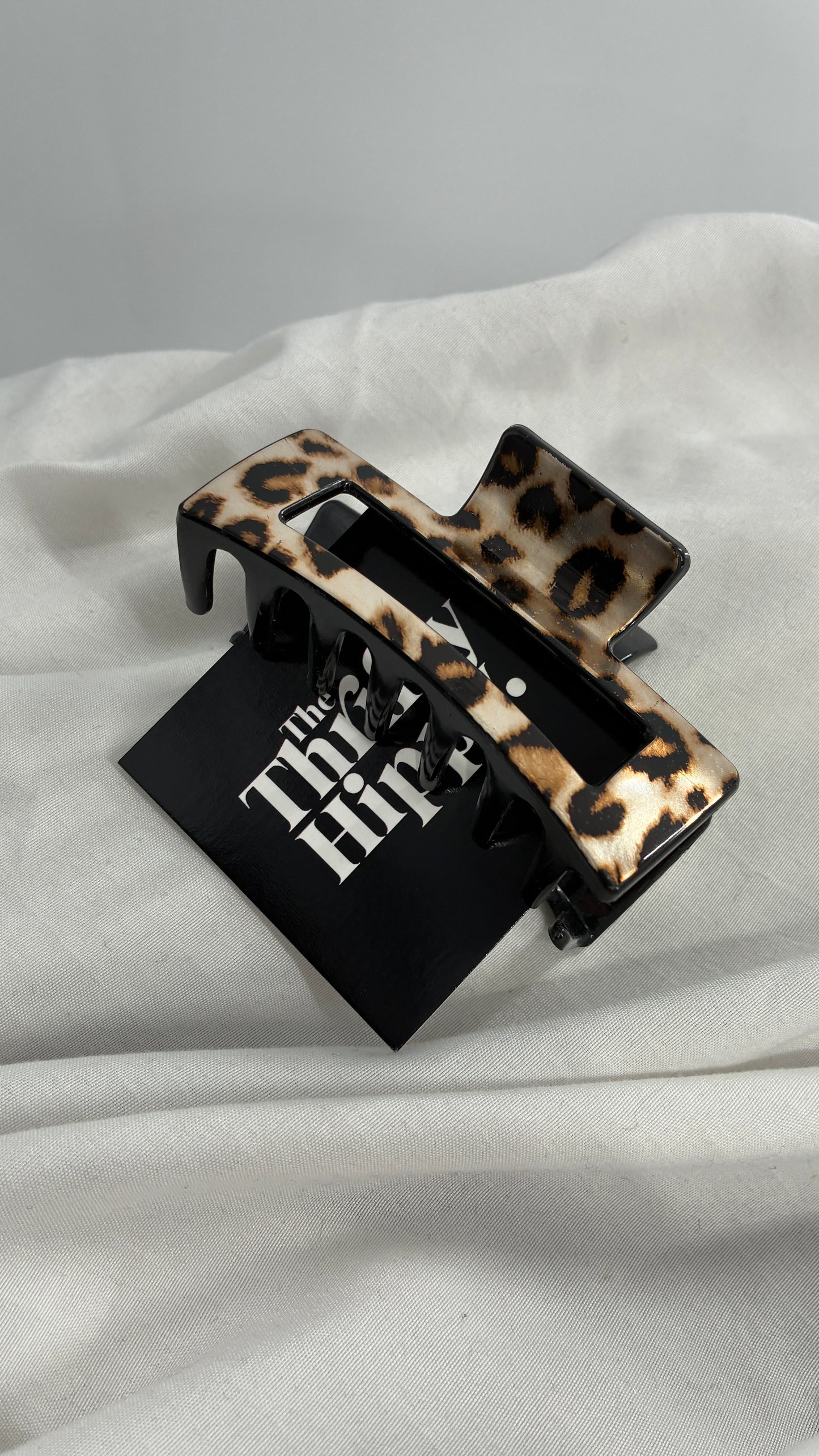 Cheetah Graphic Hair Clip