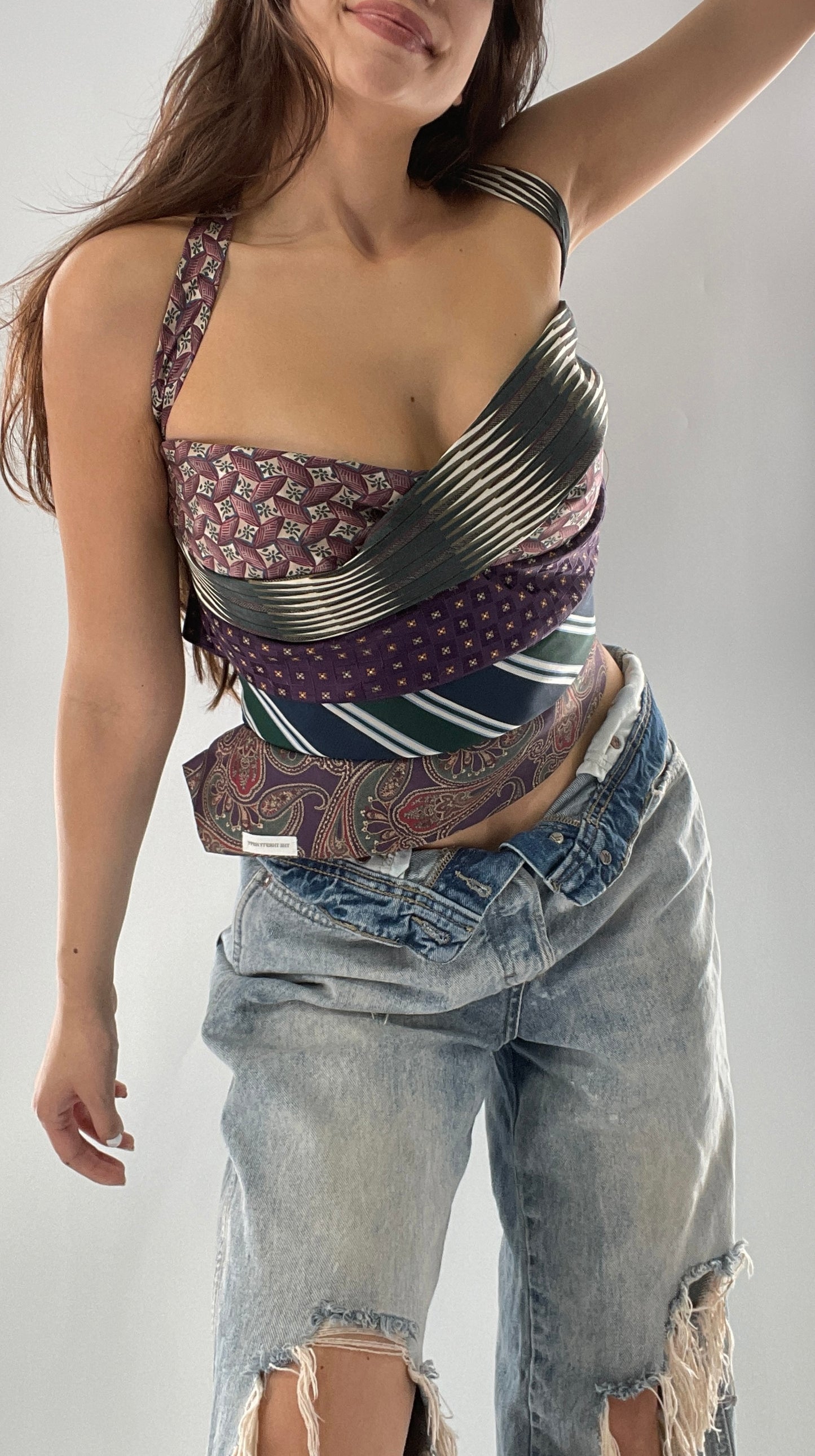 All Tied Up Custom Handmade Top (One Size)