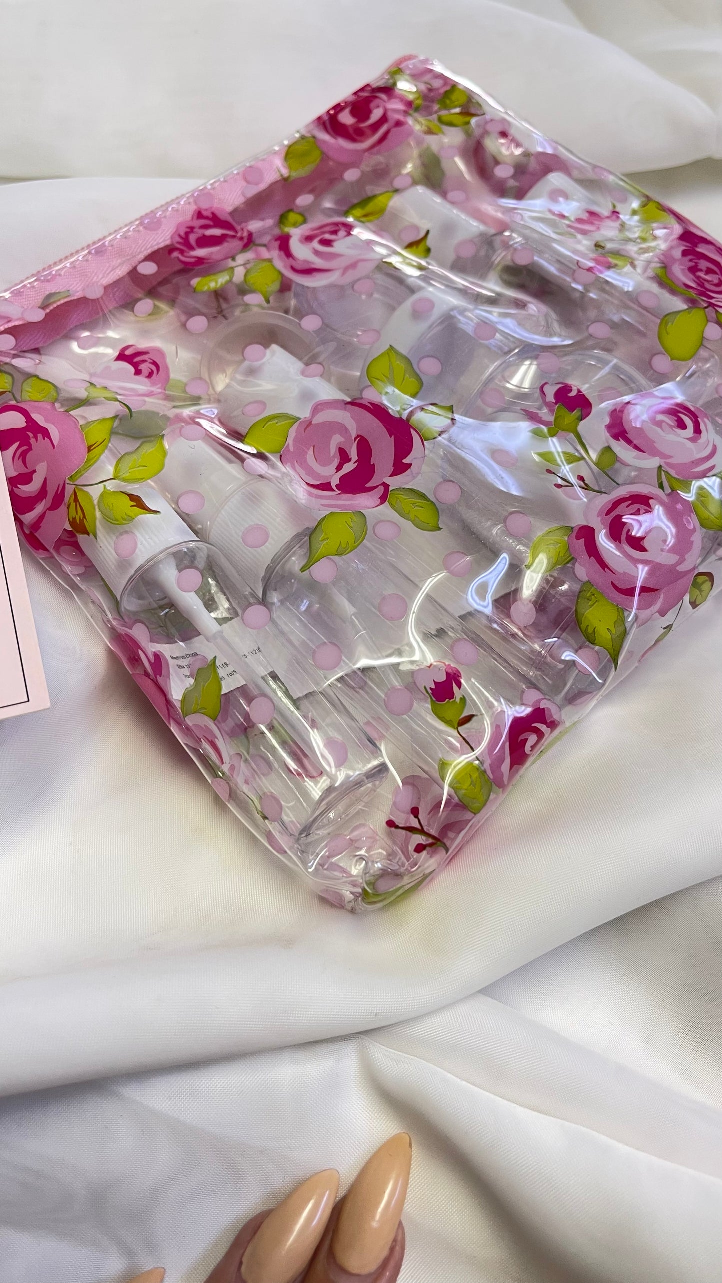 Urban Outfitters Rose 15pc Travel Kit