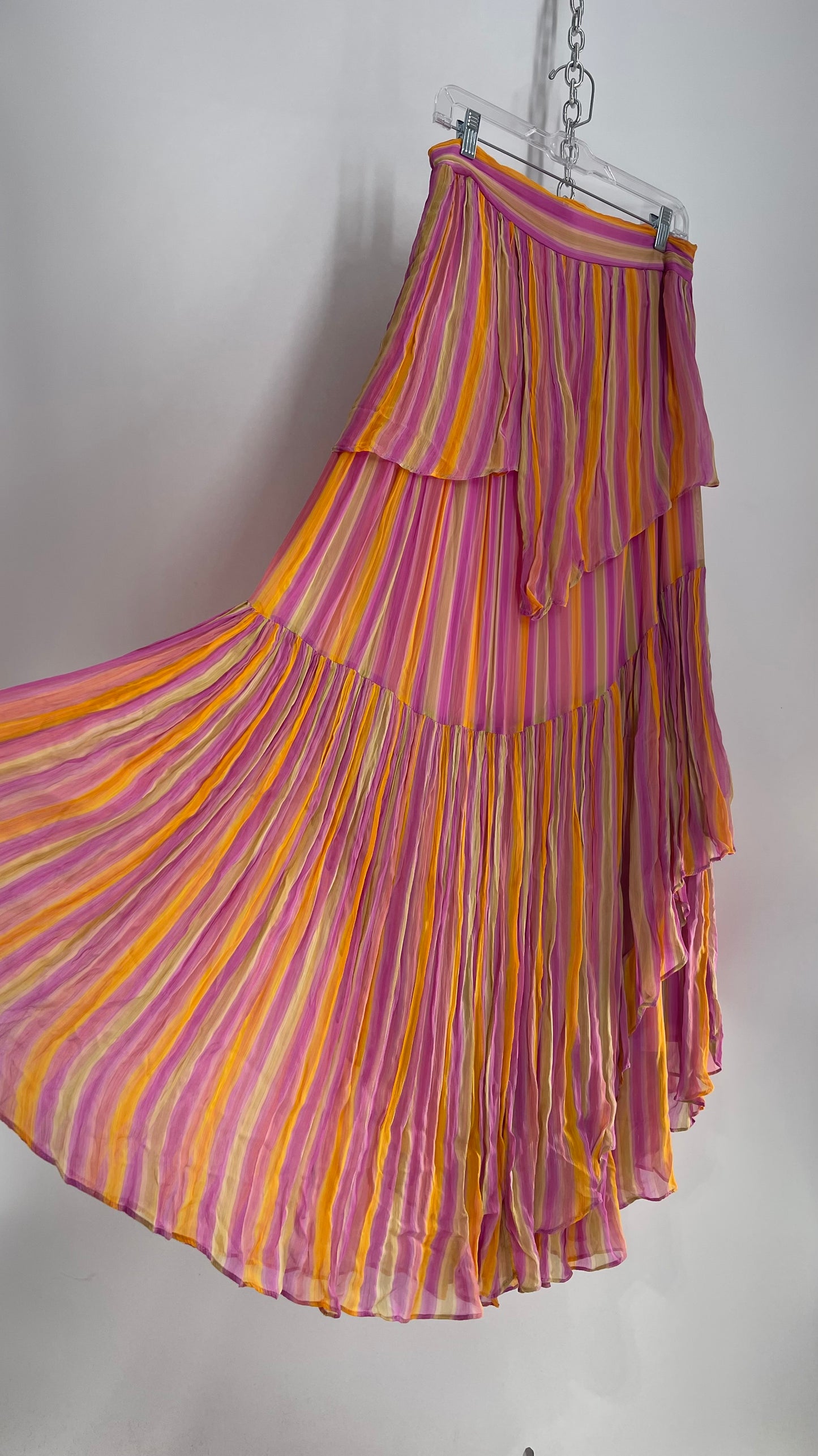 Free People Crimped Striped Voluminous Maxi Skirt (12)