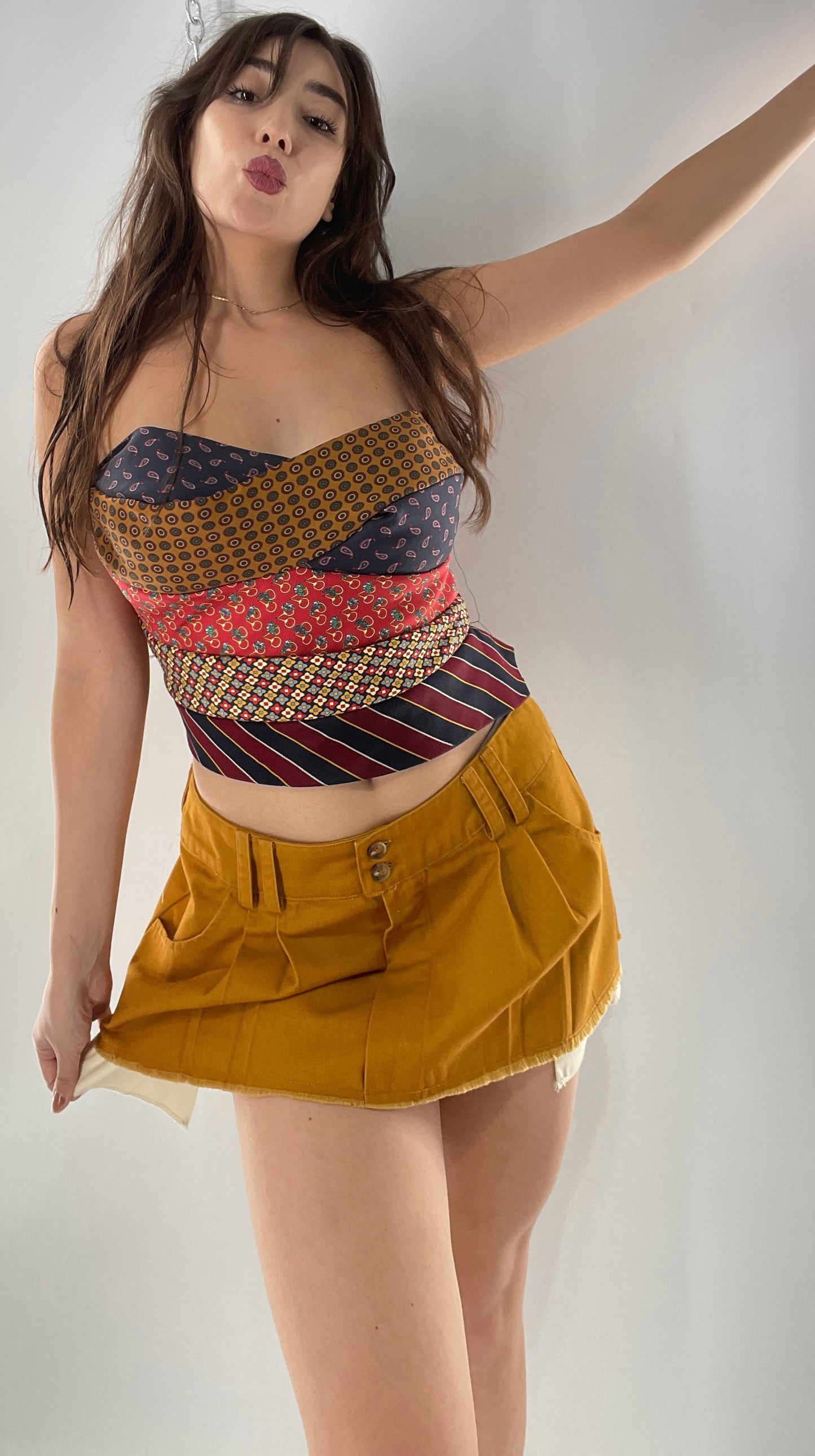 All Tied Up Custom Handmade Top (One Size)