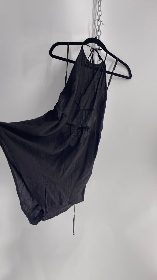 Urban Outfitters Out from Under Backless Romper (Large)