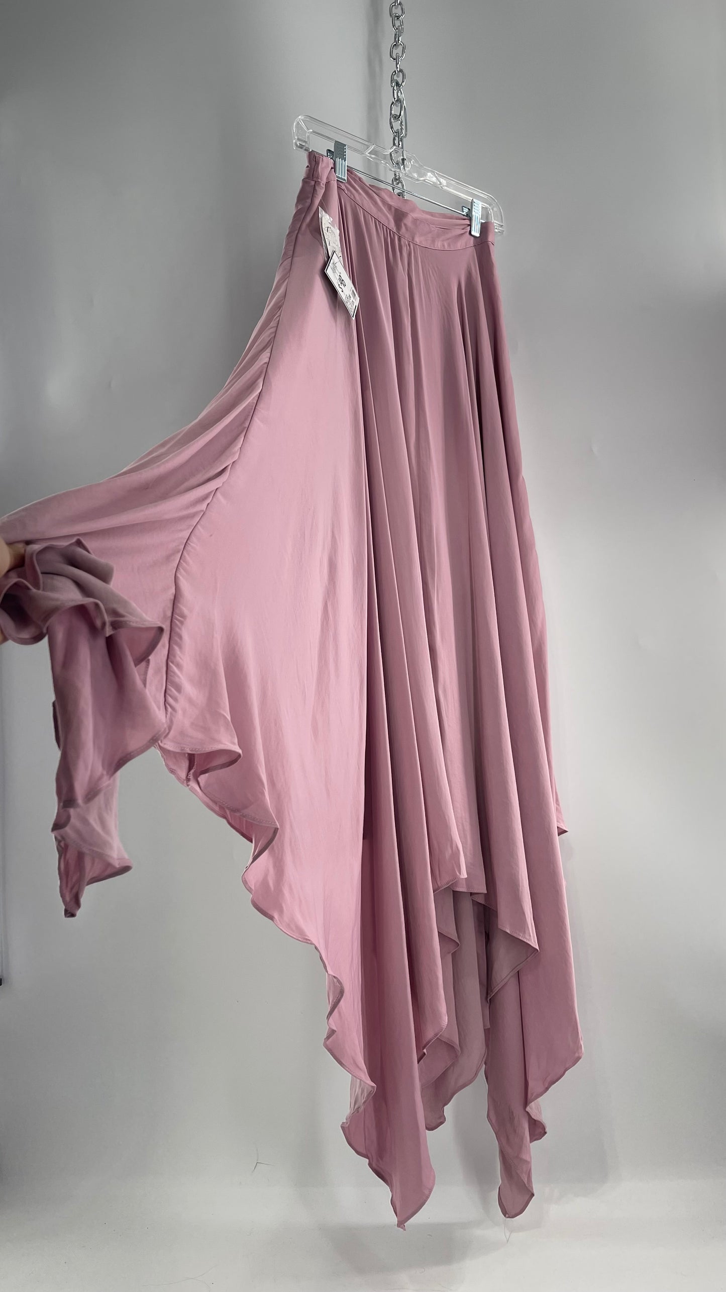 Free People Lavender Handkerchief Hem Skirt with Tags Attached (Medium)
