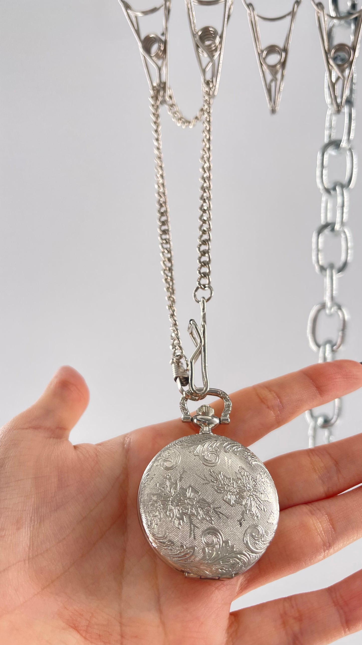 Vintage Watch Choker/Pocket Watch with Chain