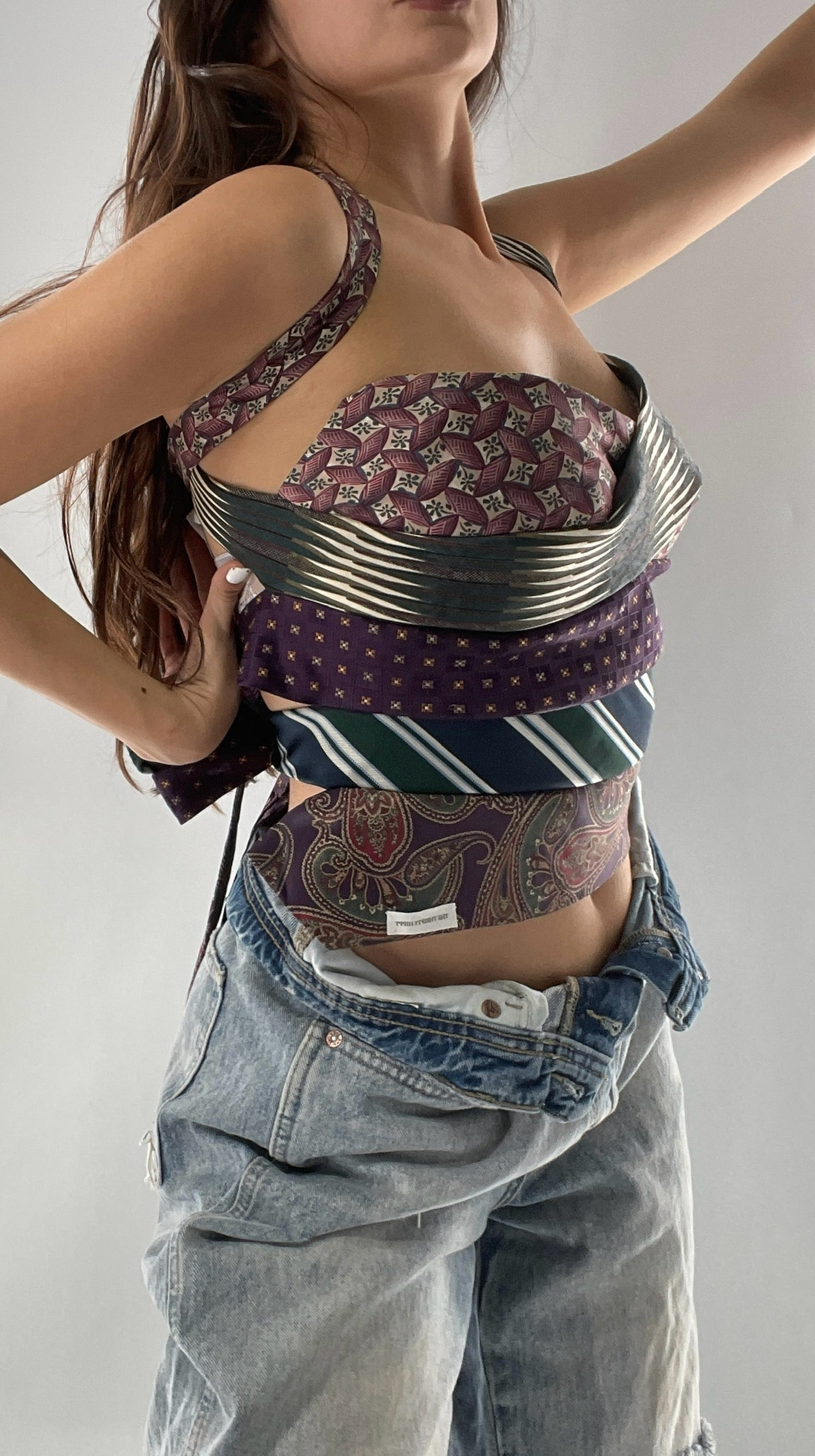 All Tied Up Custom Handmade Top (One Size)