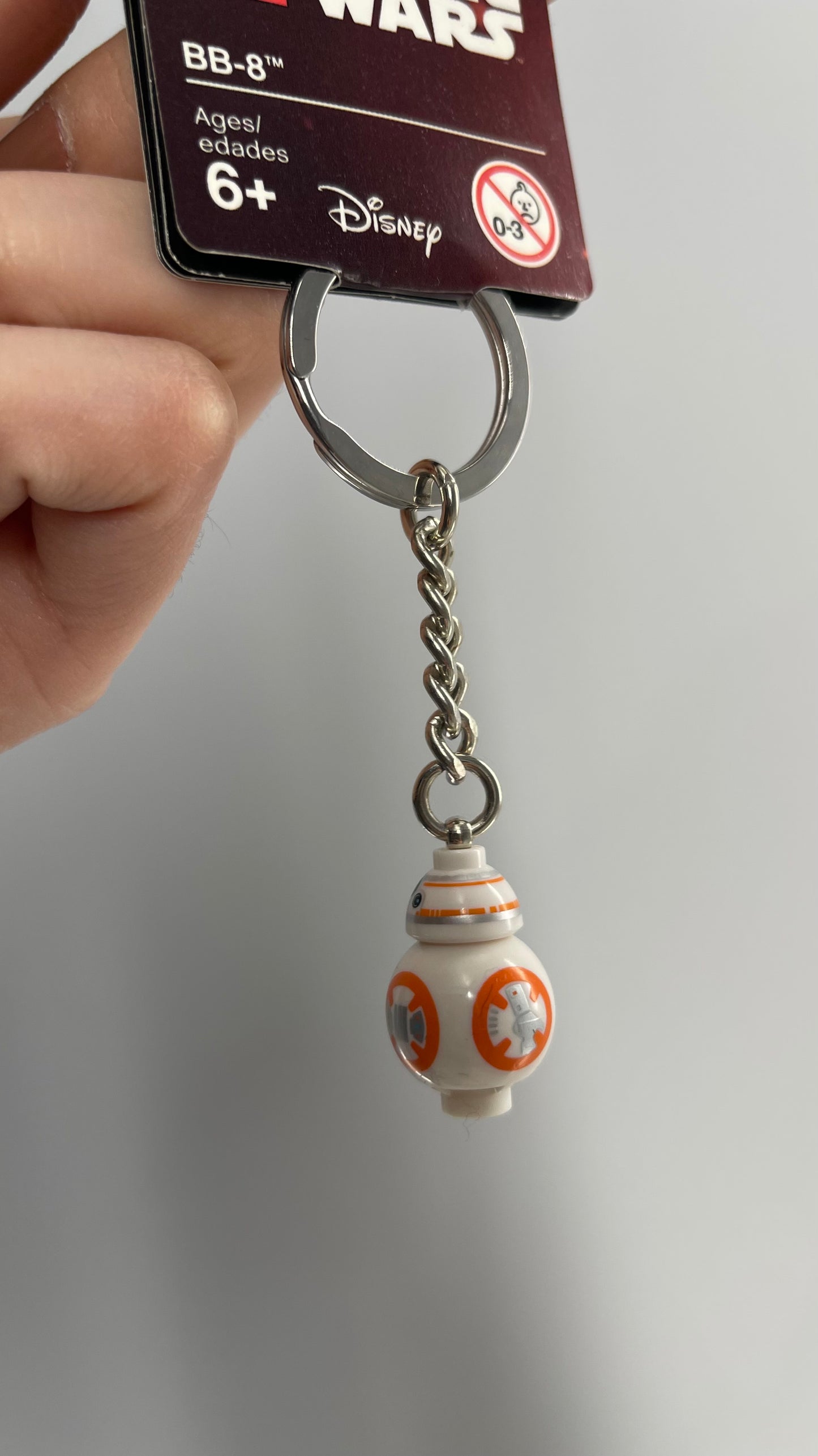 LEGO STARWARS BB-8 Keychain Ring