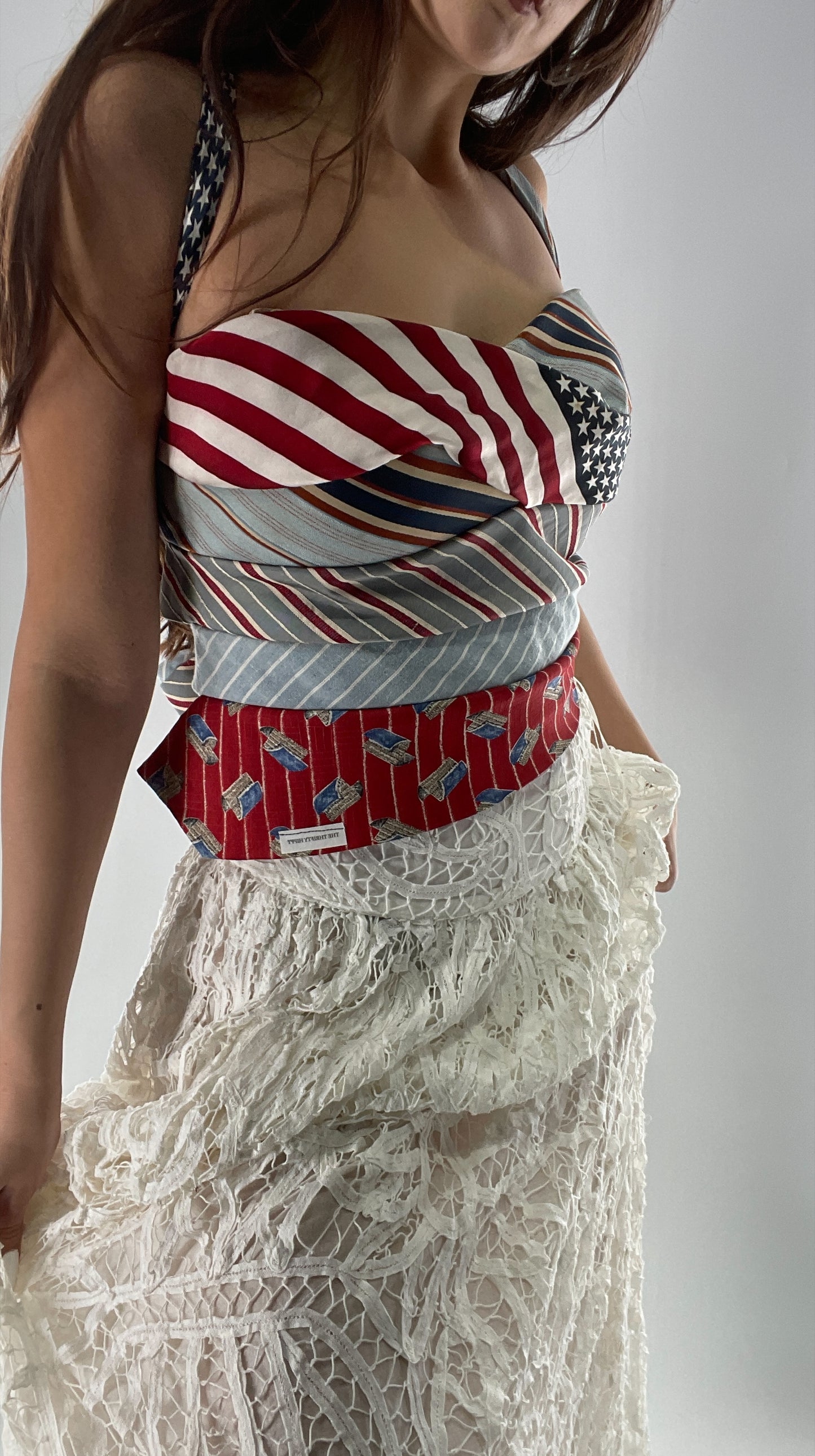 All Tied Up Custom Fourth of July (One Size)