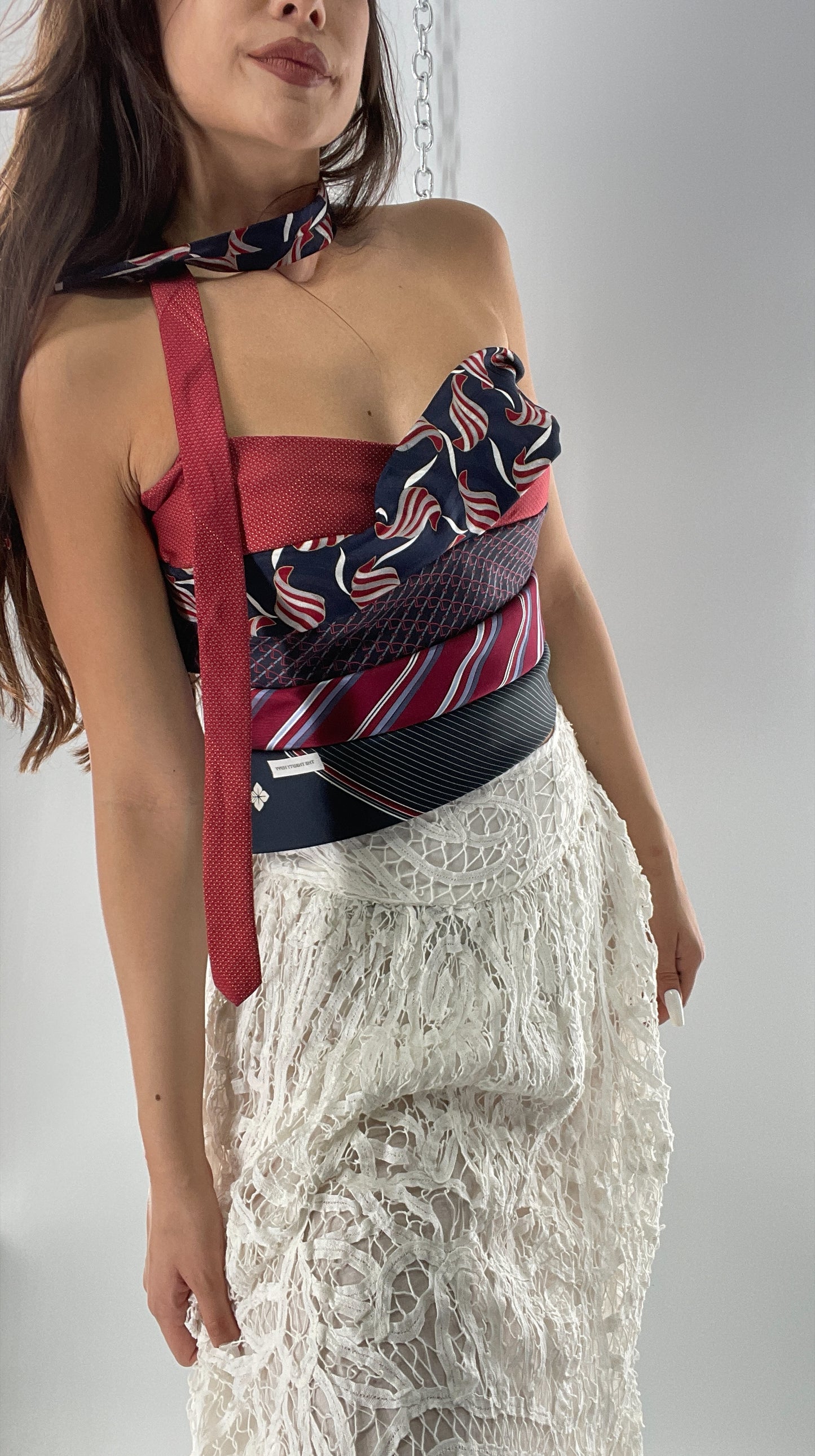 All Tied Up Fourth of July Top (One Size)