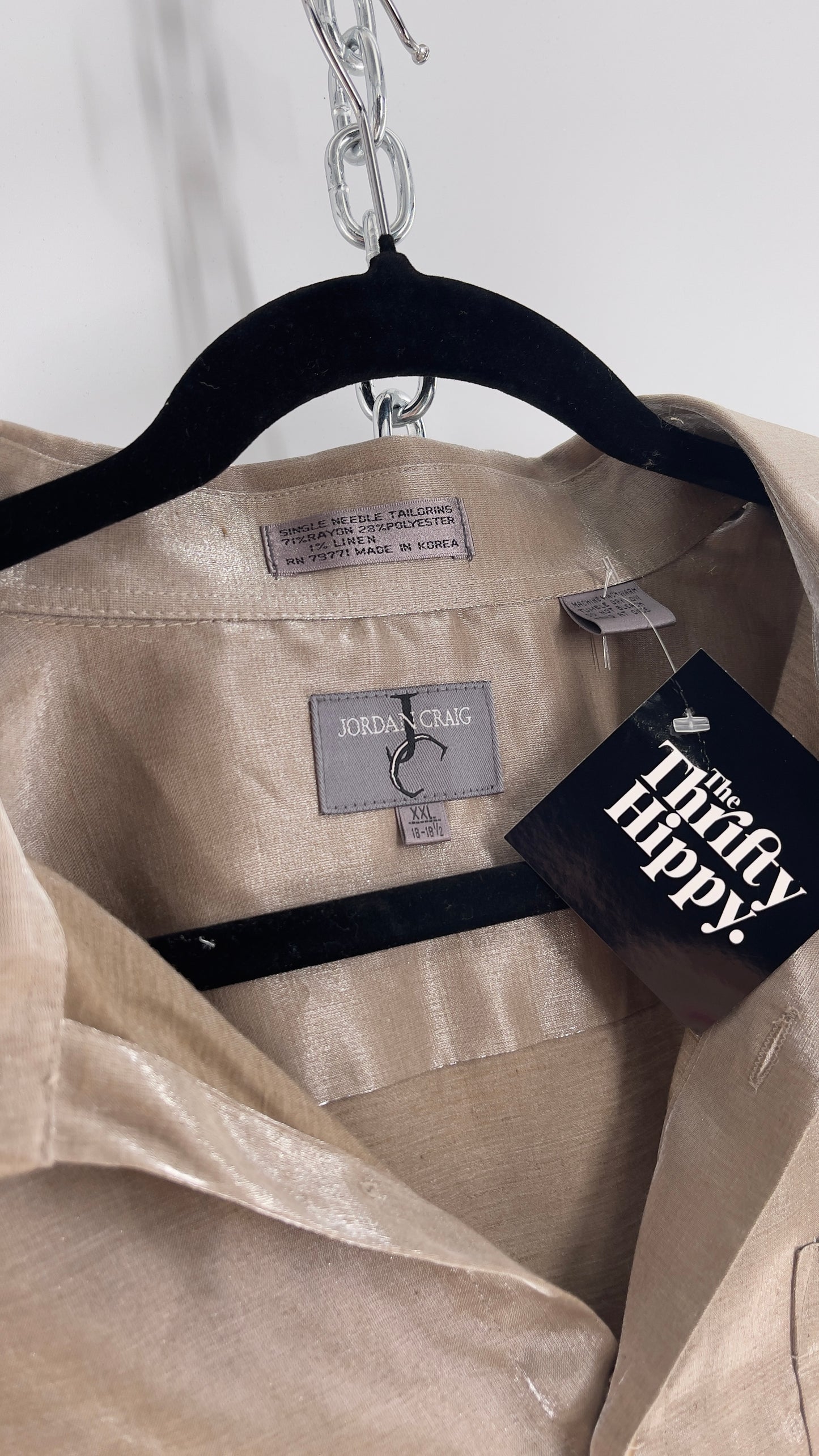 Jordan Craig Molten Metal Button Up (XXL)