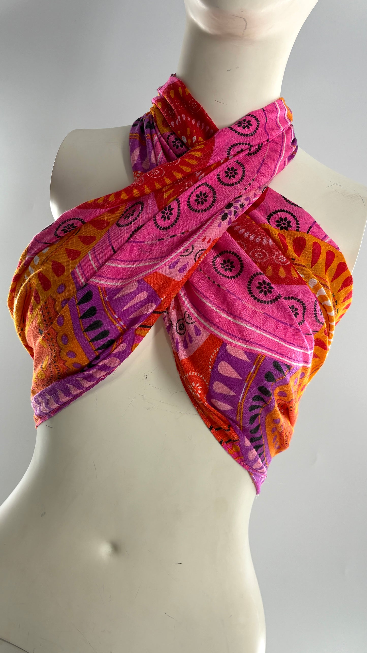 Vintage Paisley Convertible Scarf