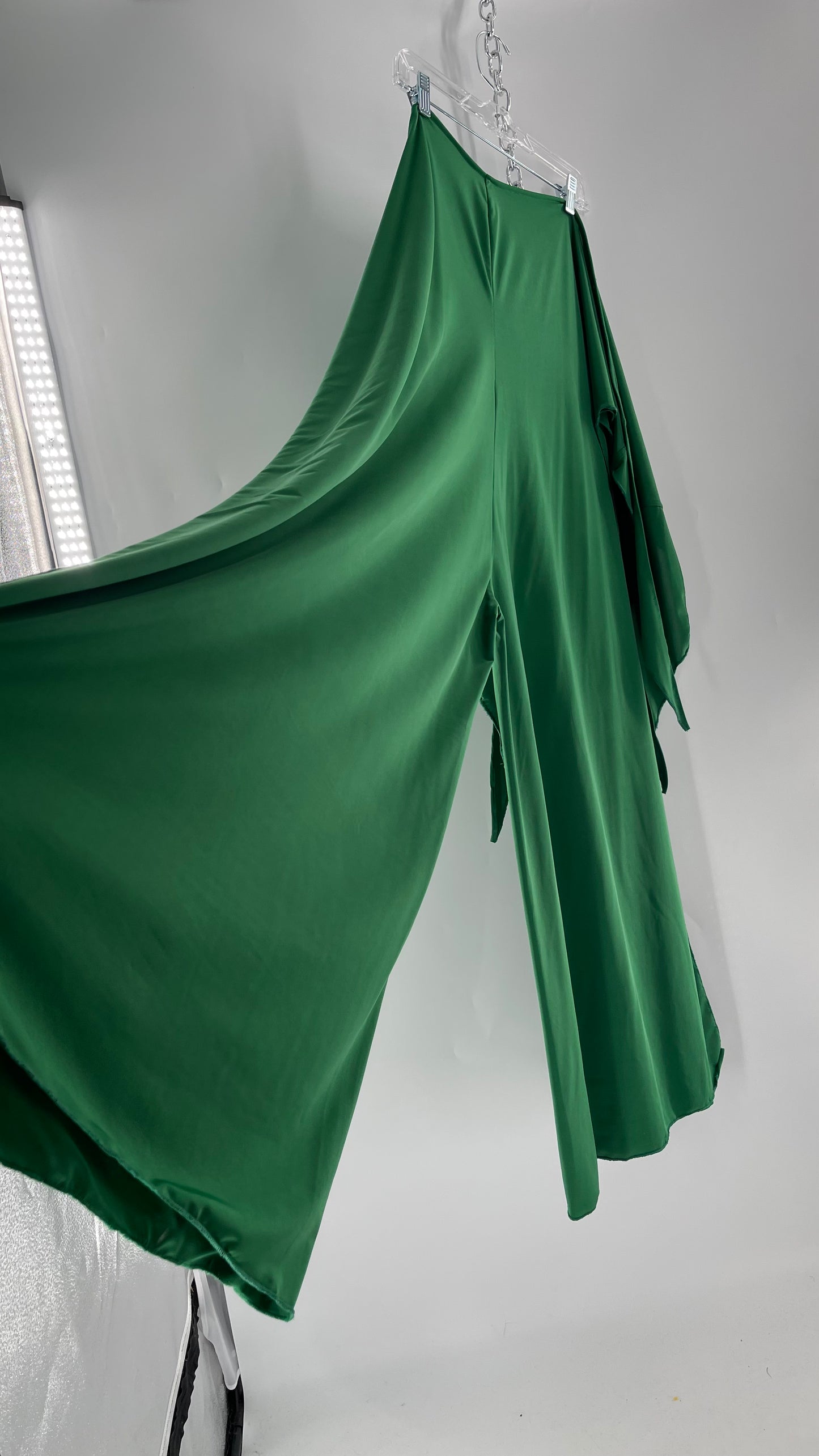 Handmade 9 in 1 Kelly Green Lycra Jumpsuit (One Size) •AS SEEN ON TIKTOK•