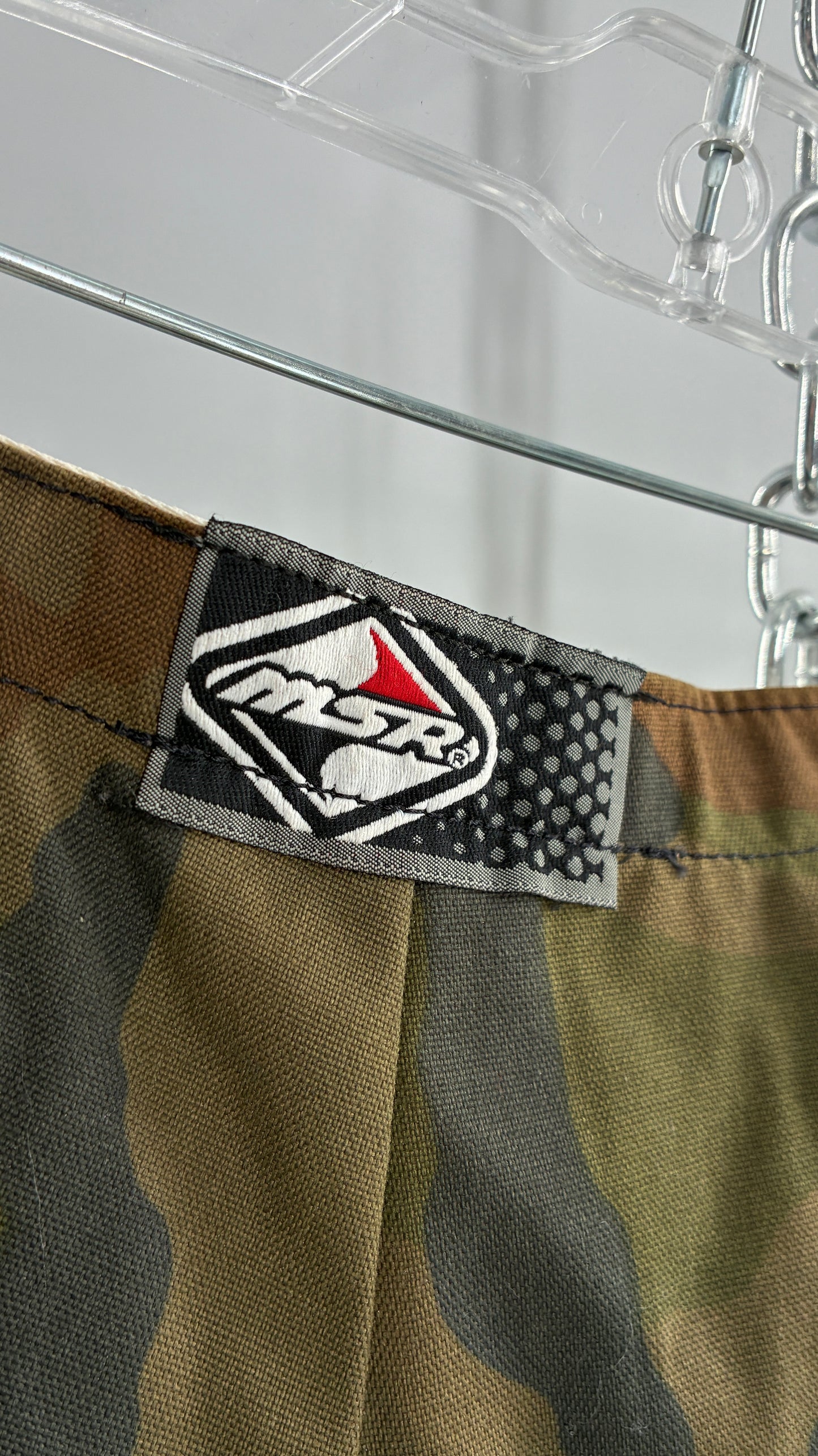 Vintage MSR Moto Camouflage Riding Pants Low Rise Side Buckle (34”)
