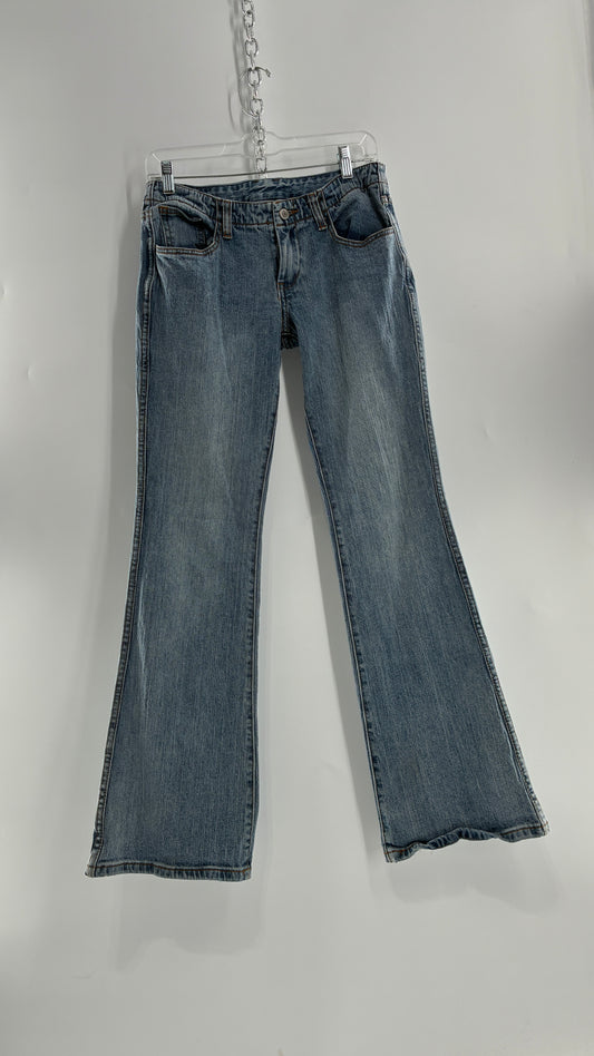 Vintage John Galt Ultra Low Rise, Light Wash Jeans (S)