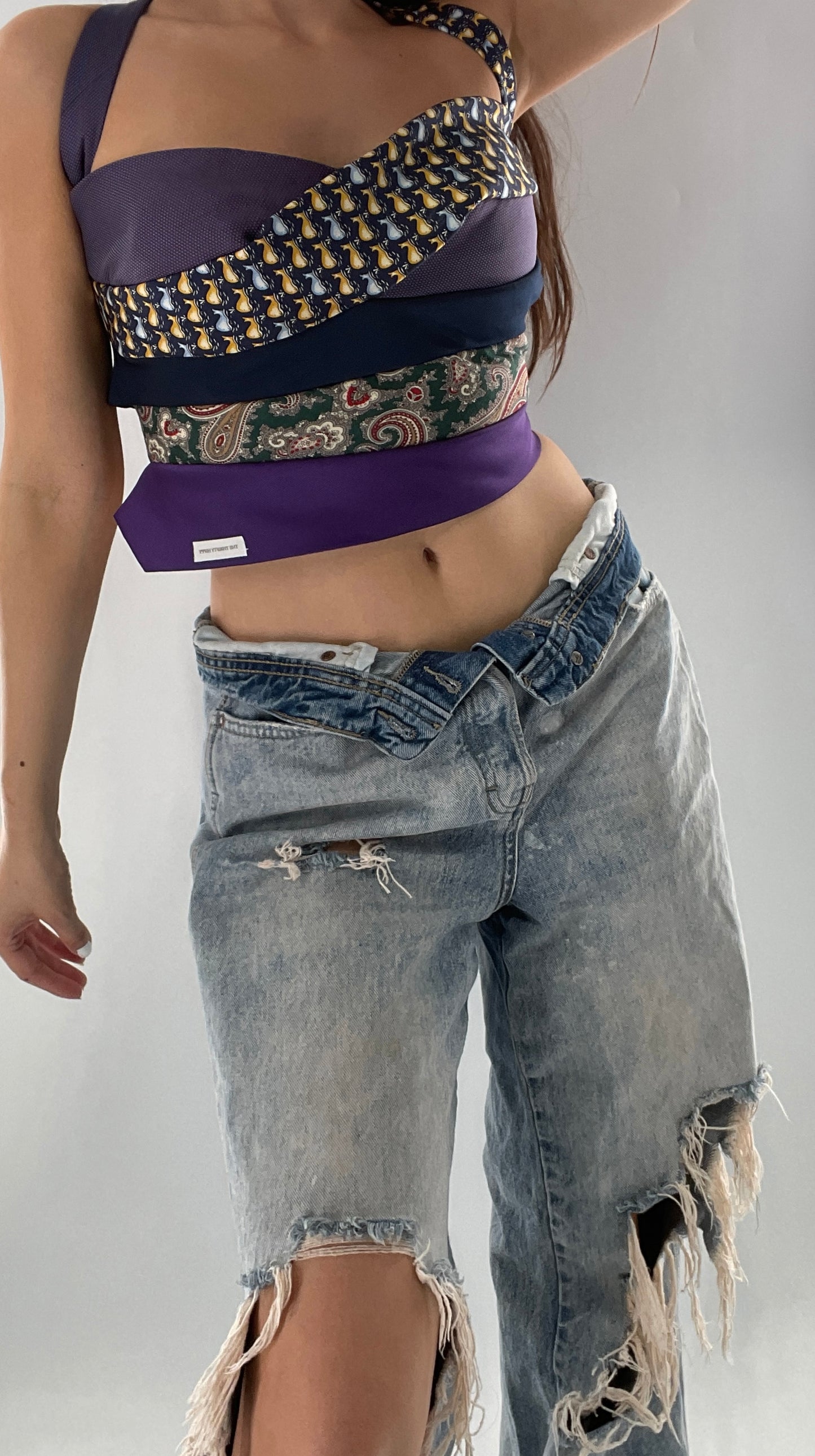 All Tied Up Custom Handmade Top (One Size)