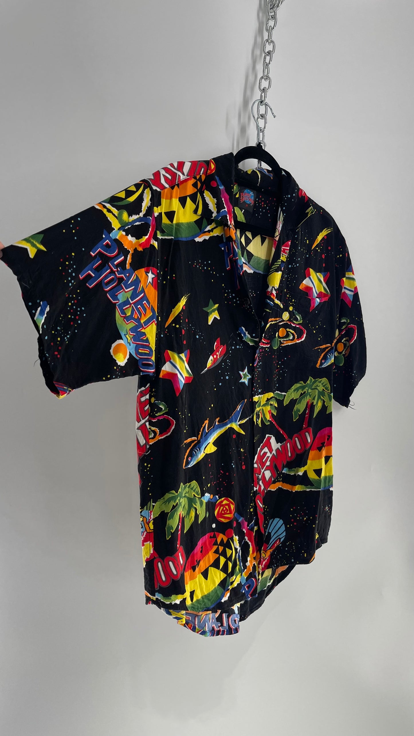 Vintage Planet Hollywood Men’s Button Up (Medium)