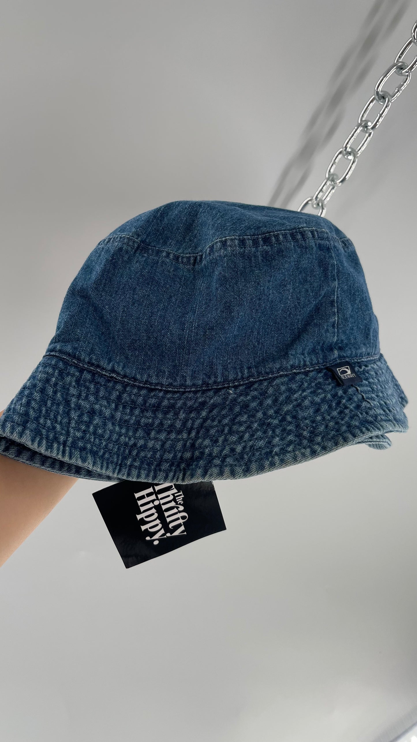 Vintage Denim Bucket Hat