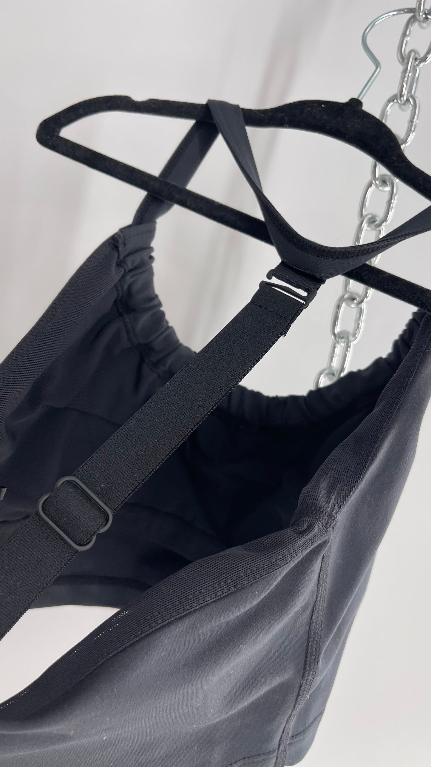 Free People Movement Black Sports Bra with Adjustable Strap (XS)