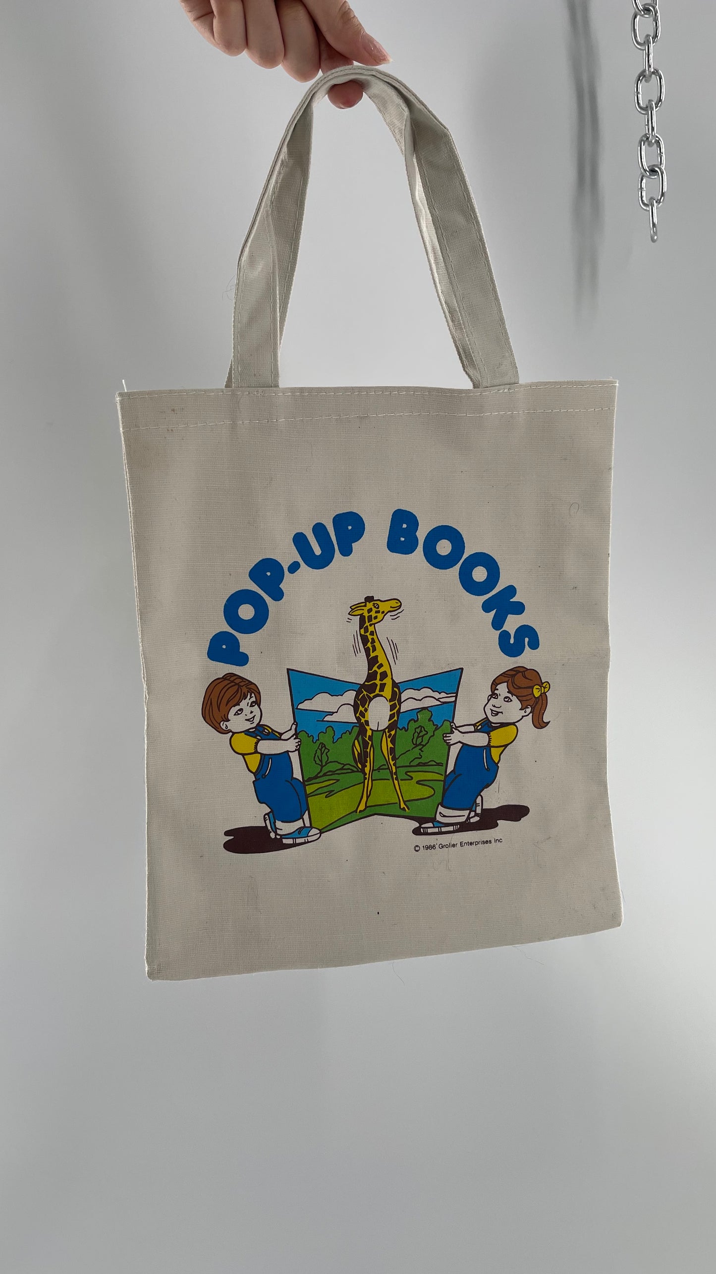 1986 Pop Up Books Mini Tote