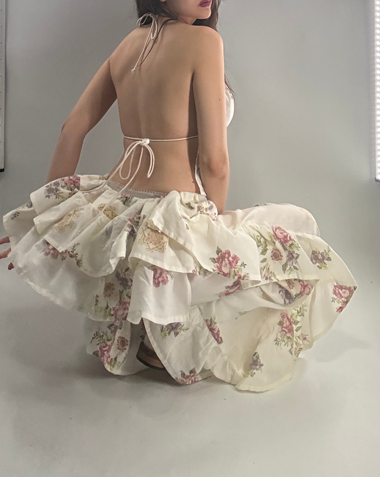 Vintage Handmade Floral Two Piece Set (XS-XL)